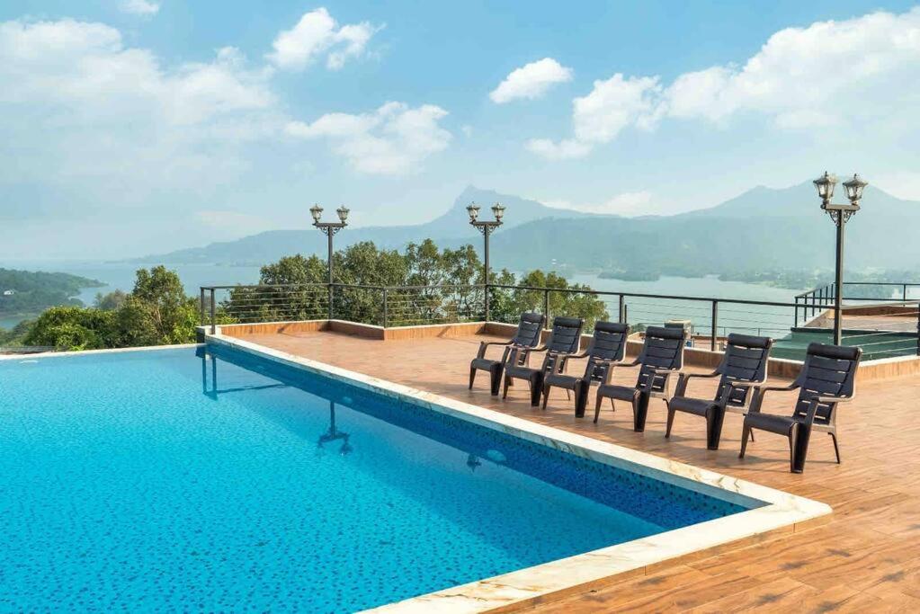 5 BHK Infinity Pool Lake View Villa Pawna view 3