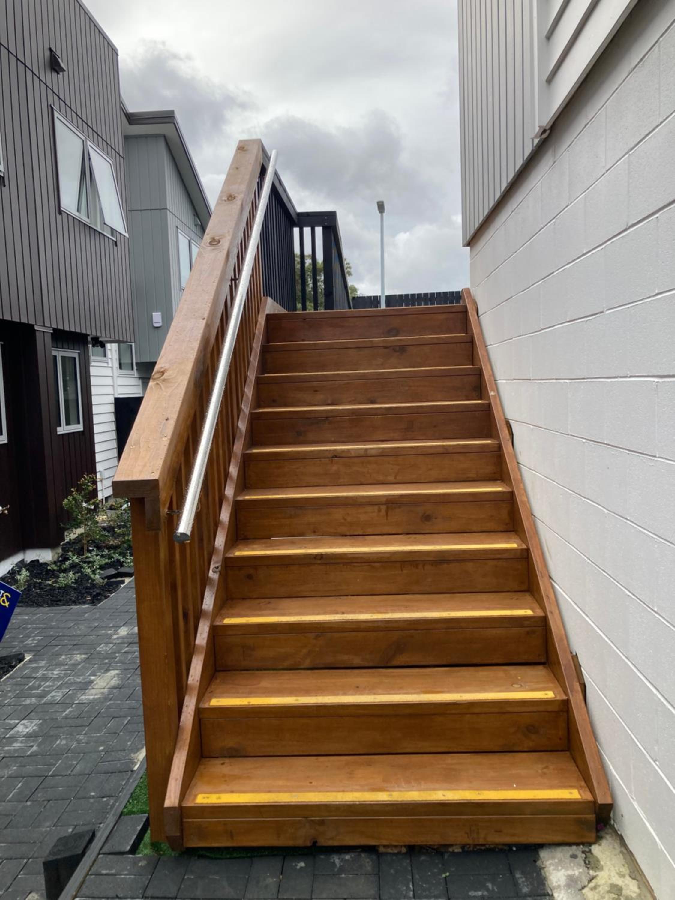 brand new townhouse homestay, free street parking view 3