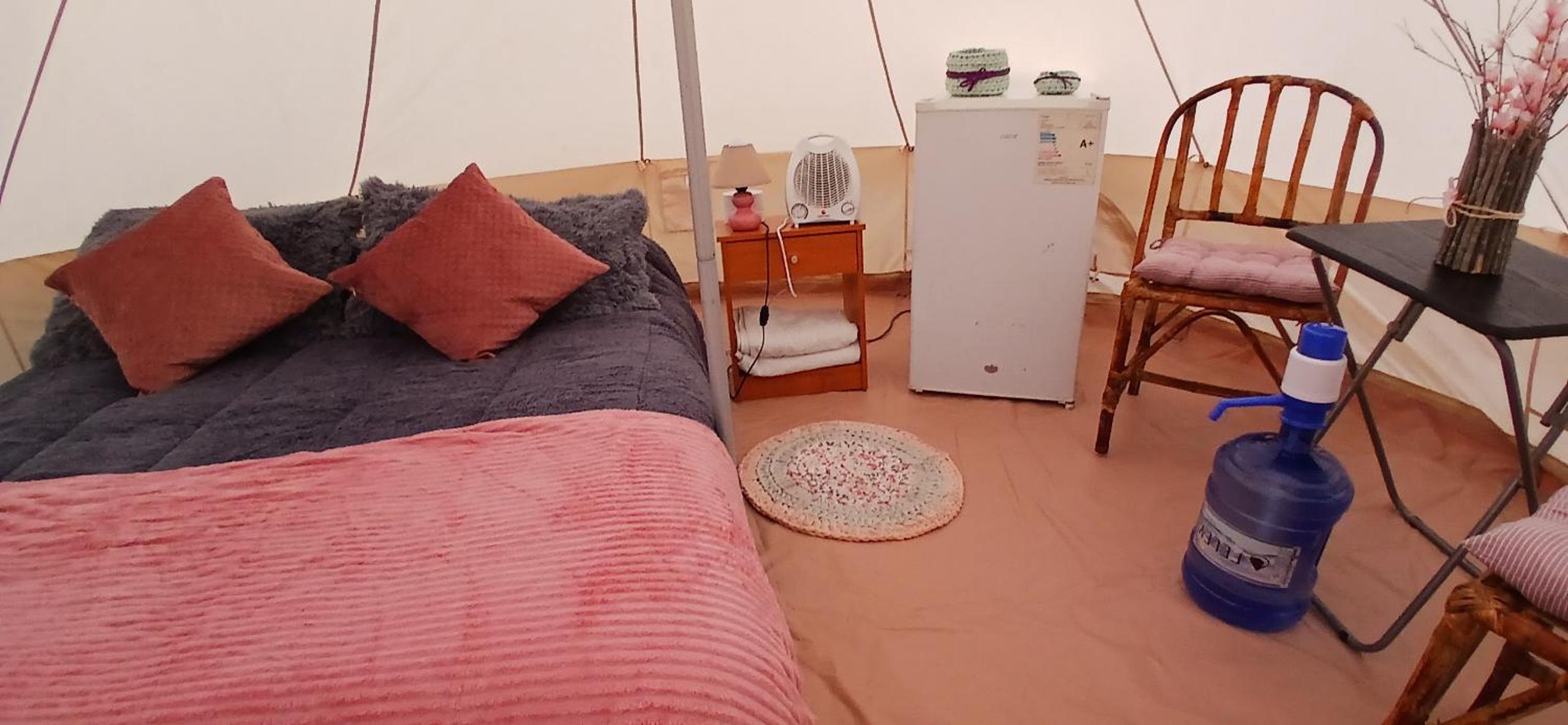 Glamping y tinajas