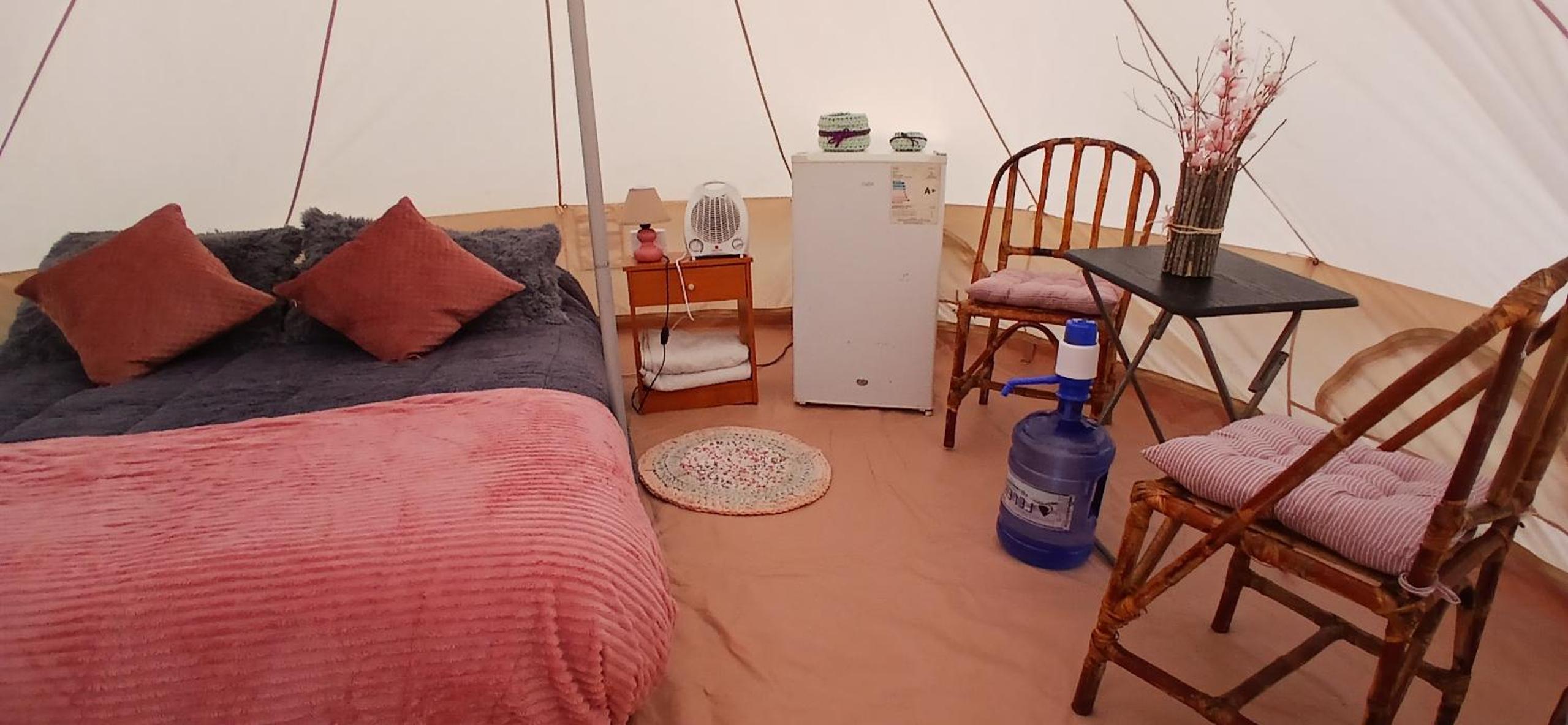 Glamping y tinajas