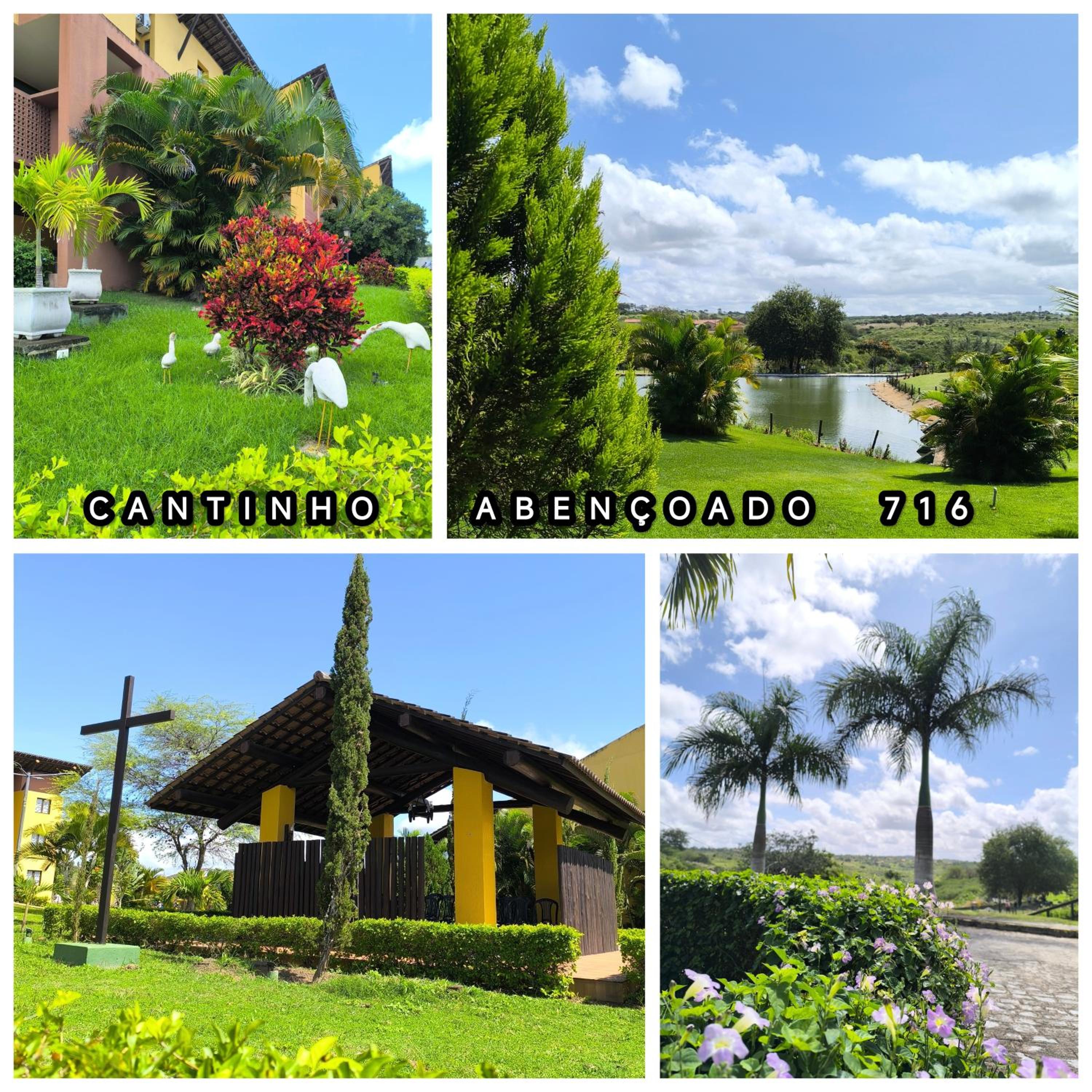 CantinhoAbençoado716 - Flat no Winterville Gravatá - Piscinas Aquecidas, Lago e Parquinhos