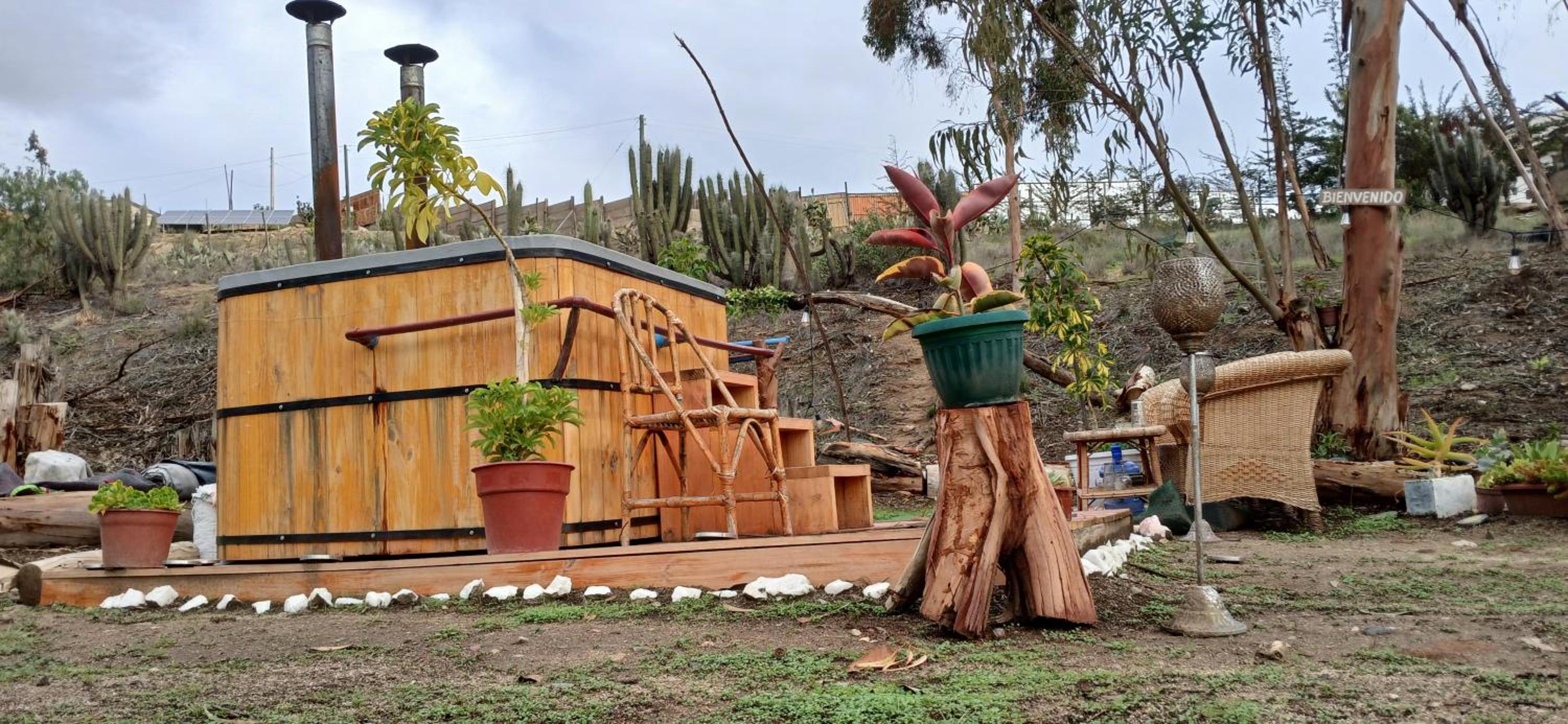 Glamping y tinajas