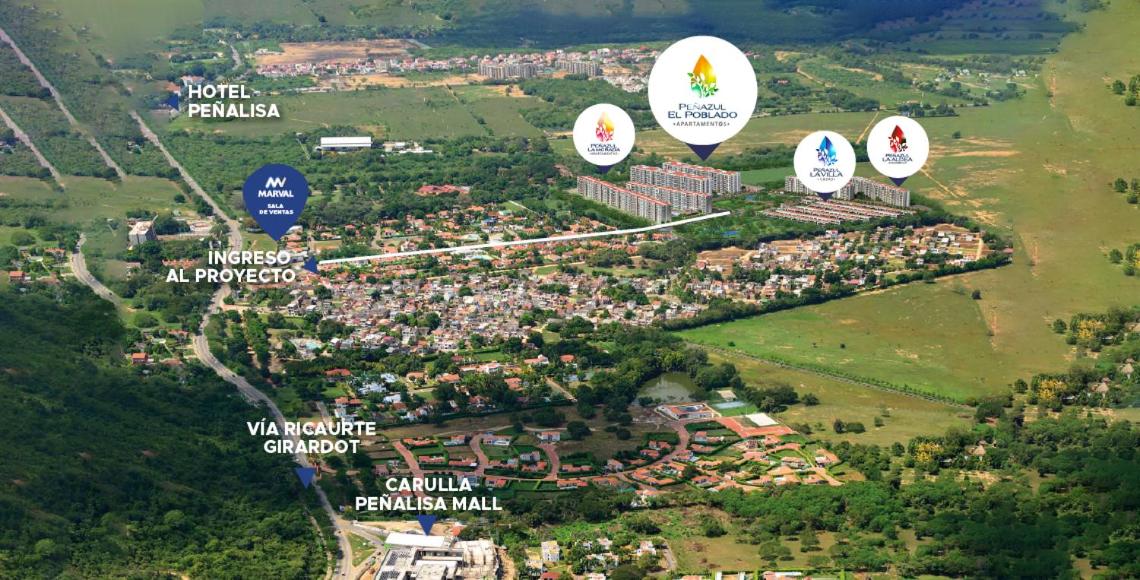 Ricaurte Apartamento Peñazul nuevo 90mts