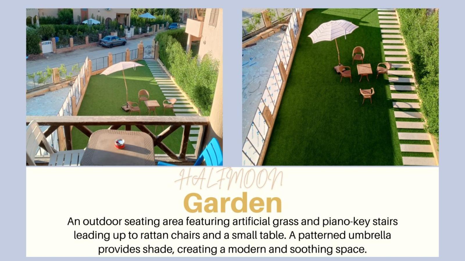 Halfmoon House- fully air-conditioned- مكيف بالكامل