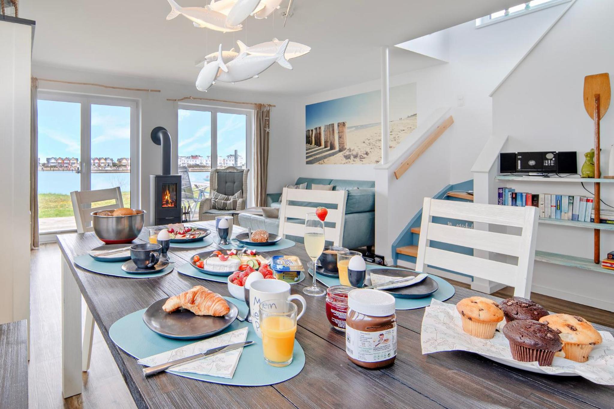 Ferienhaus Lieblingsplatz by Seeblick Ferien ORO, direkte Wasserlage,Sauna,Kamin