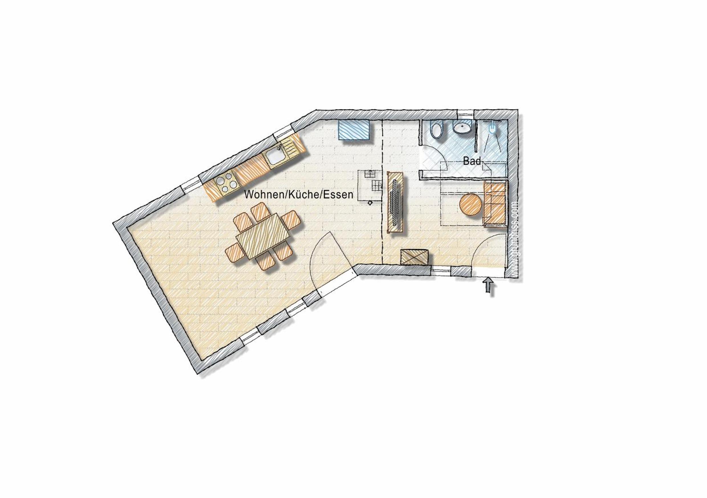 Ferienwohnung Futterküche