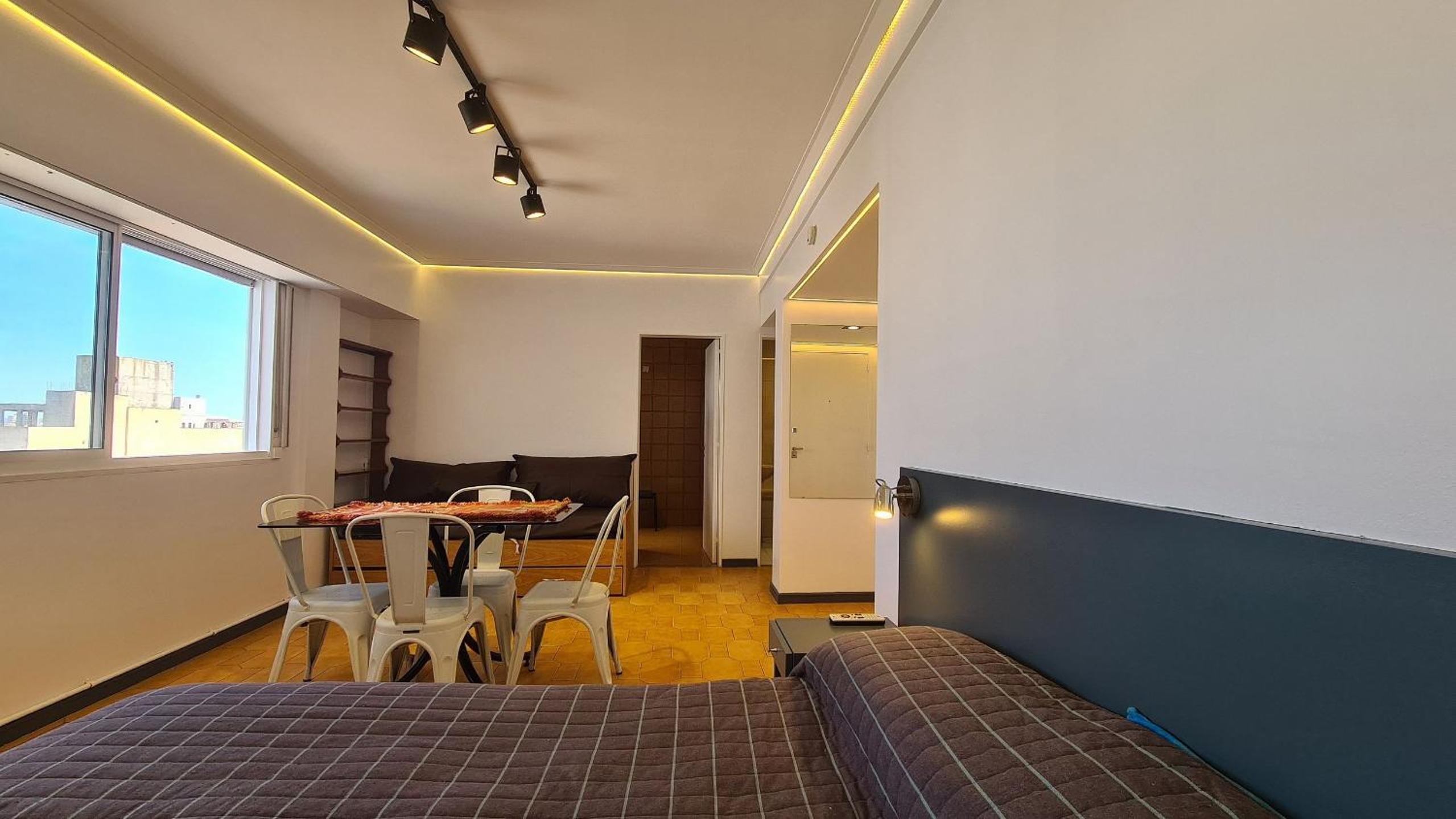 1 ambiente amplio con vista abierta