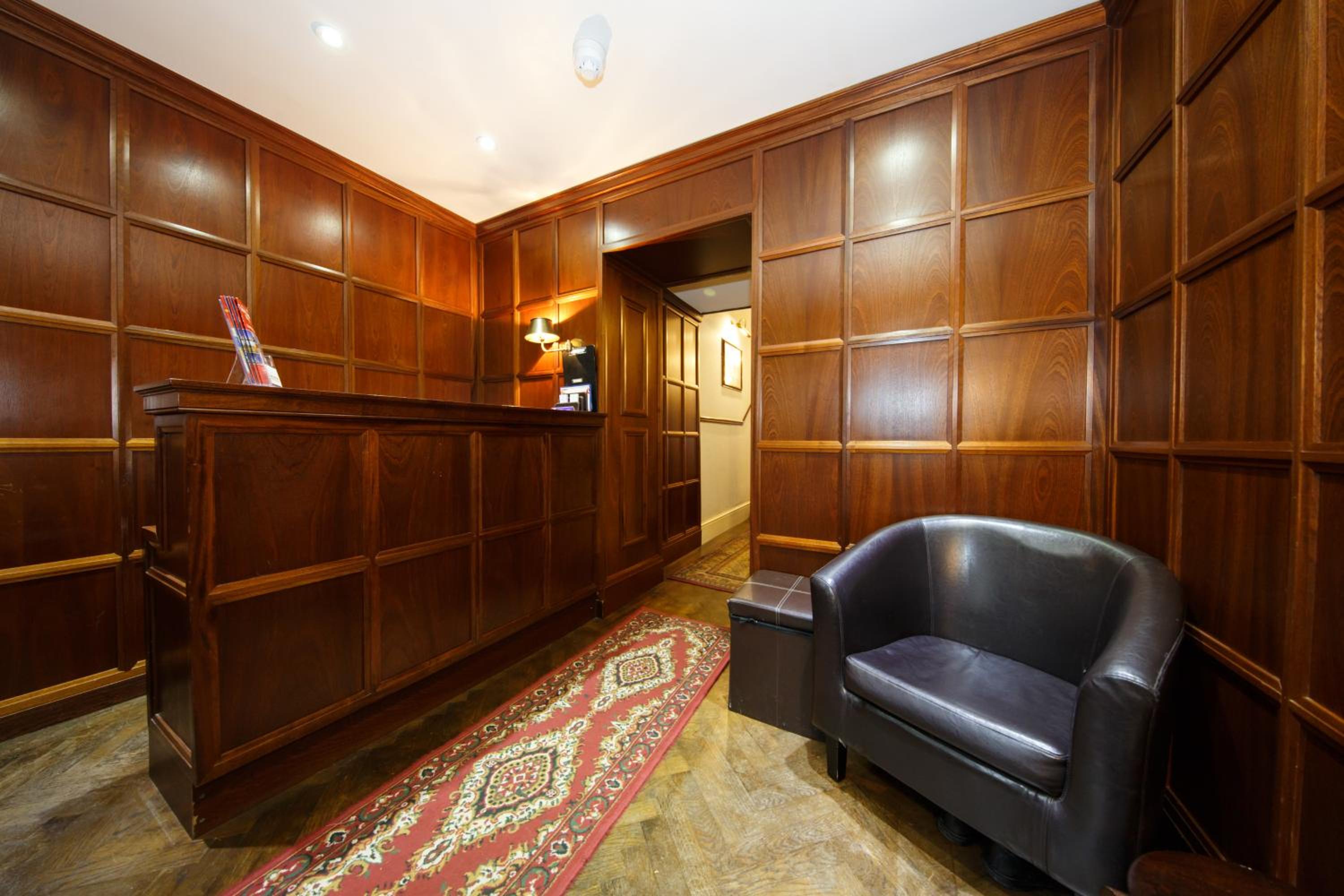 hotel reception