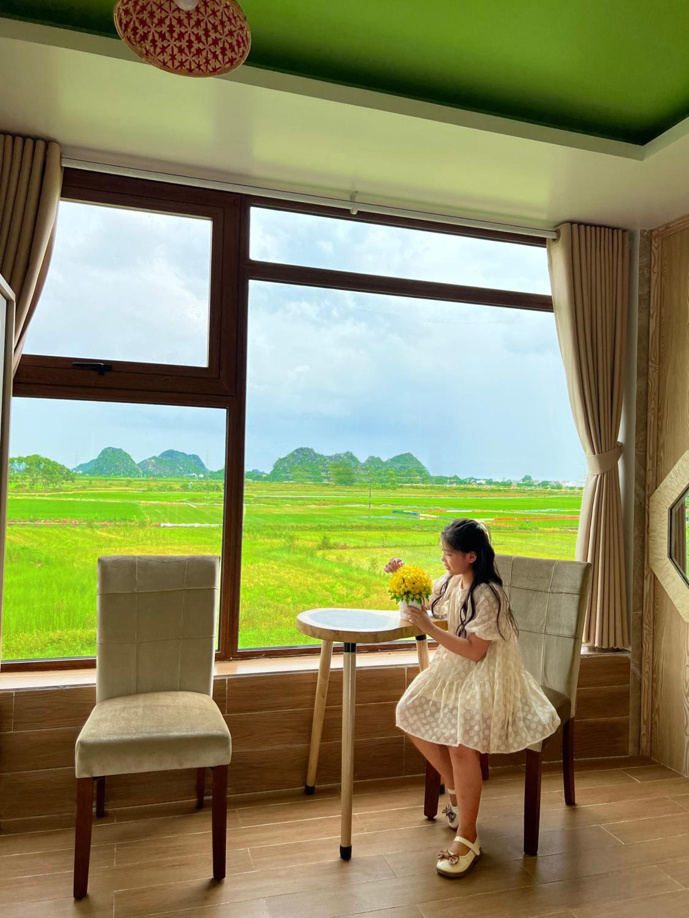 Room in House - Trang An Ao Dai Homestay - Double room with field view and private bathroom view 5
