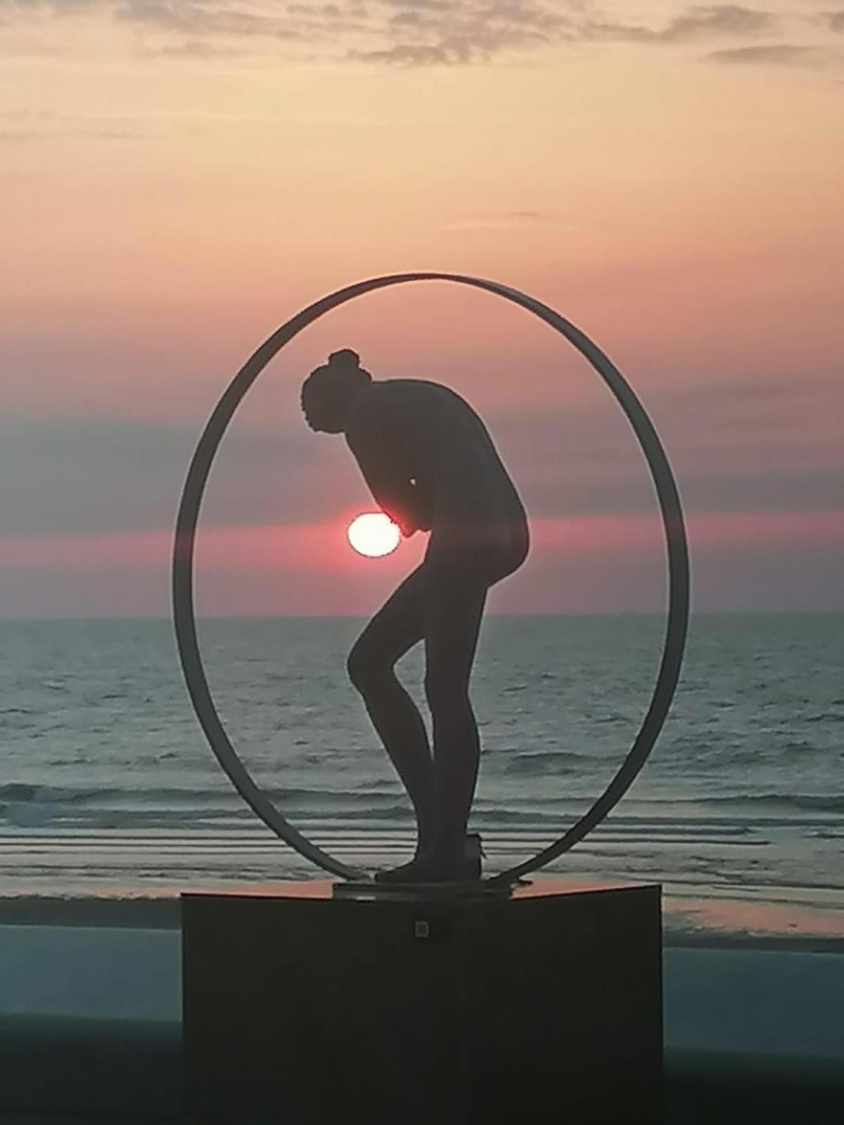 Studio Amor op het gelijkvloers met tuintje nabij strand
