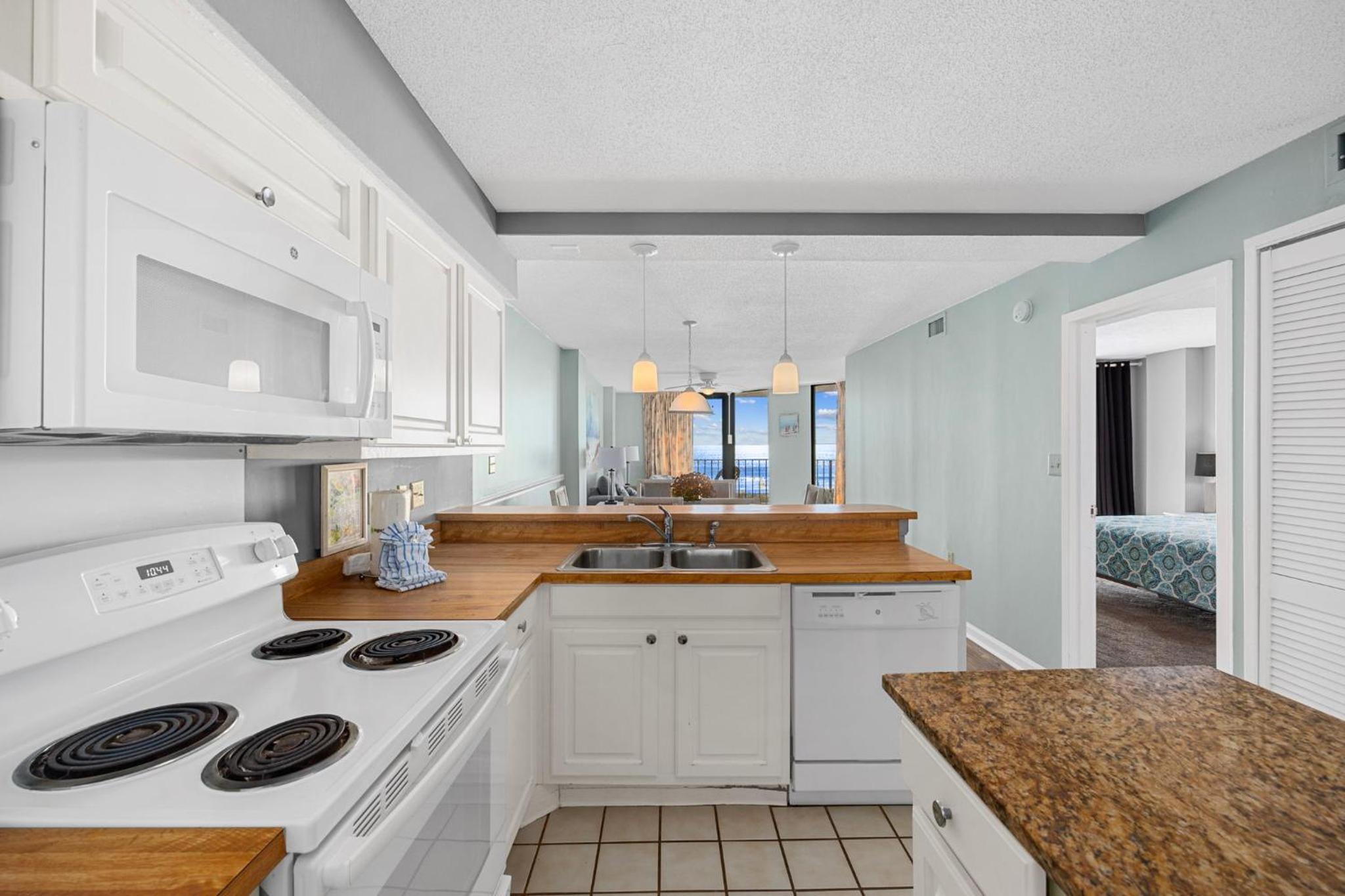 Expansive Oceanfront Balcony at The Summit with Pool by myBeach Vacation Rentals view 5