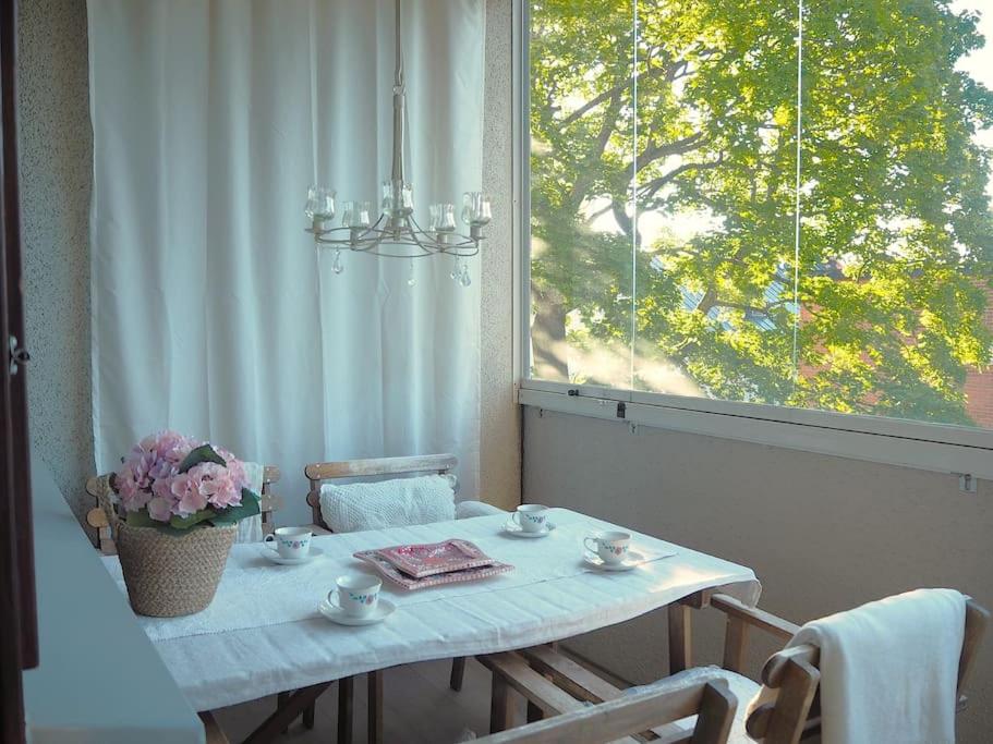 Spacious apartment with balcony and great location
