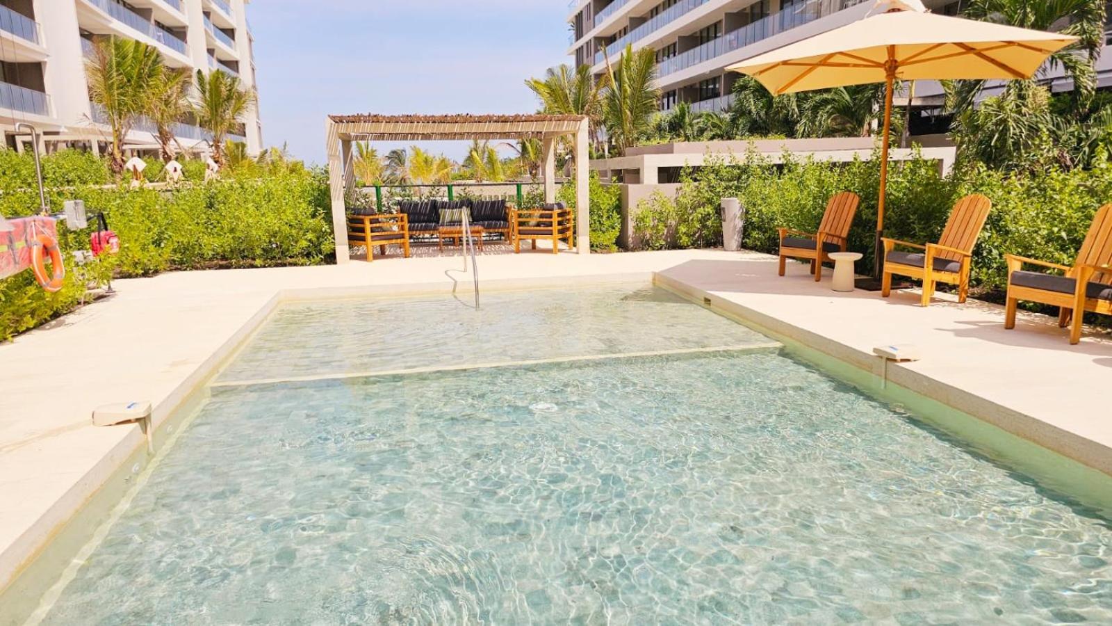 HERMOSO APARTAMENTO EN CARTAGENA-MORROS EOS-VISTA AL MAR- SALIDA DIRECTA a LA PLAYA