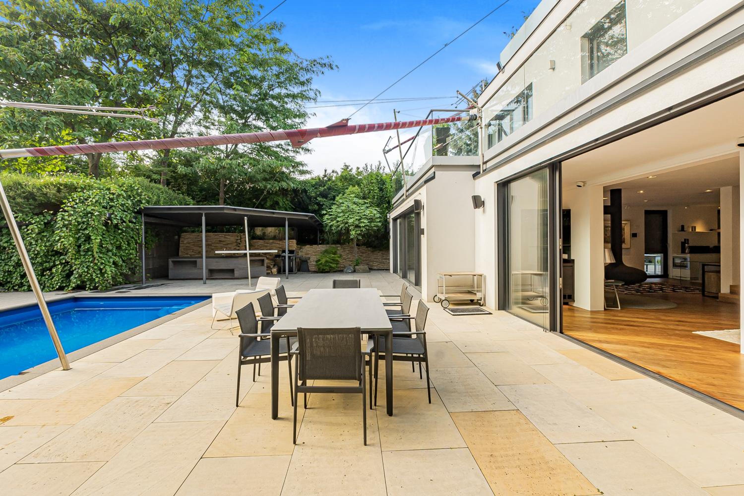 Majestic Poolside Villa with Jacuzzi, Pool, Panoramic Views