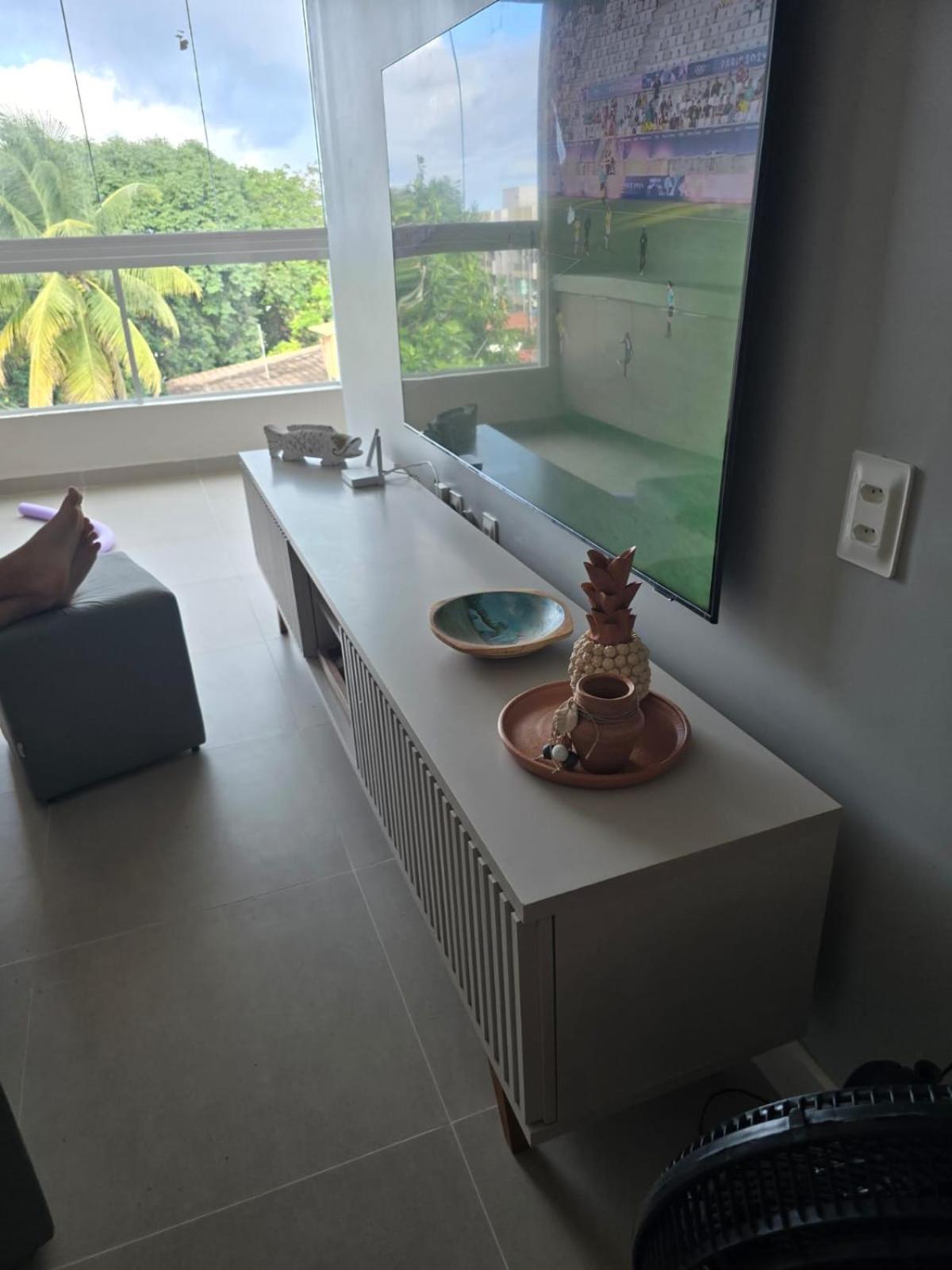 Apartamento grande de 3 quartos, a 120m das piscinas naturais de Tamandaré, a 1km do Aquaventura e a 1km da Vila Padre Arlindo