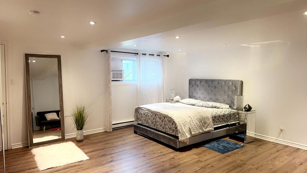Spacious basement apartment