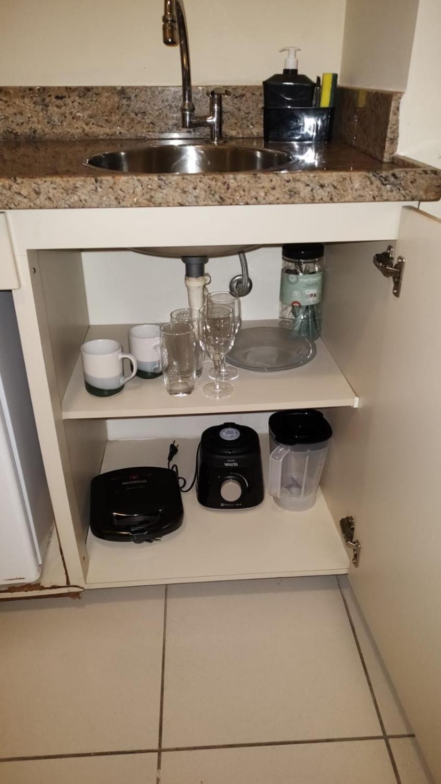 Studio pé na areia, vista, internet e ar