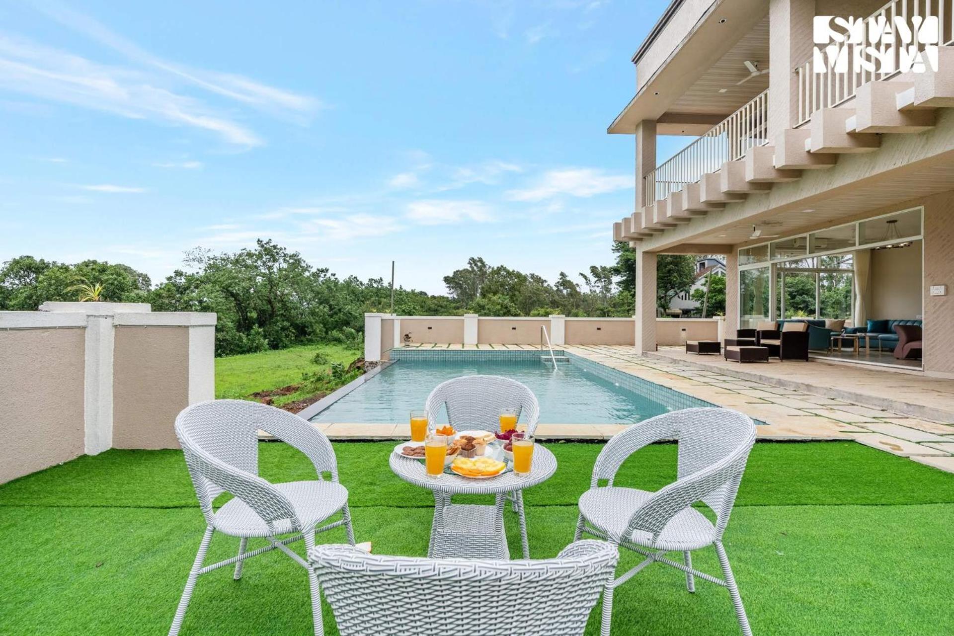 StayVista at Sunbeam Villa - Pool, WiFi & Mountain View view 3