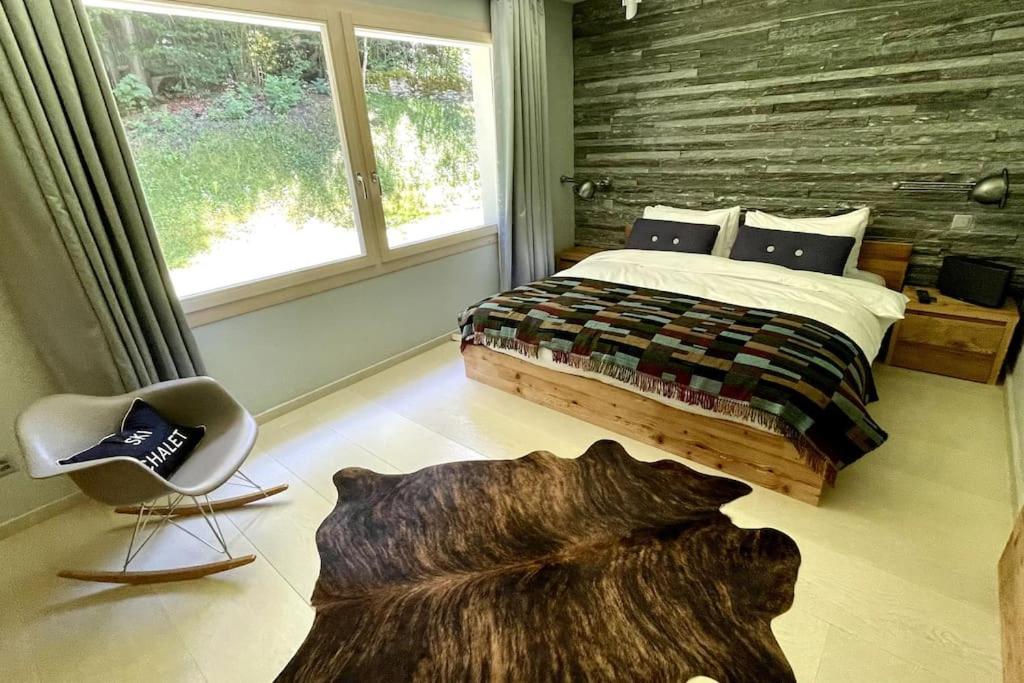 Private luxury 4 bedroom apartment in Flims Waldhaus