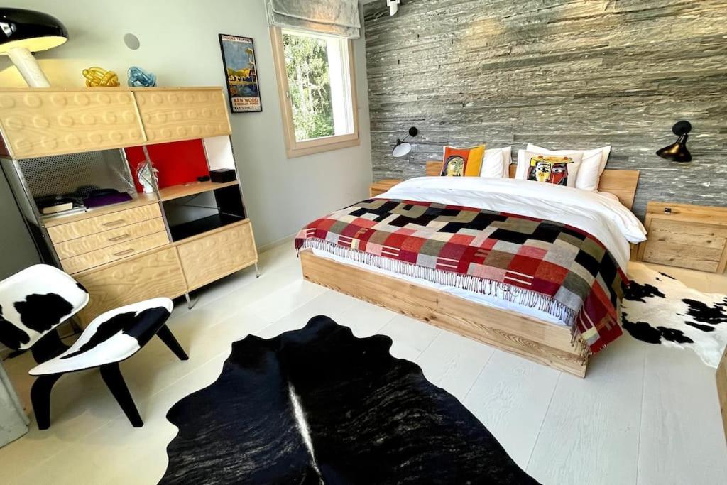 Private luxury 4 bedroom apartment in Flims Waldhaus