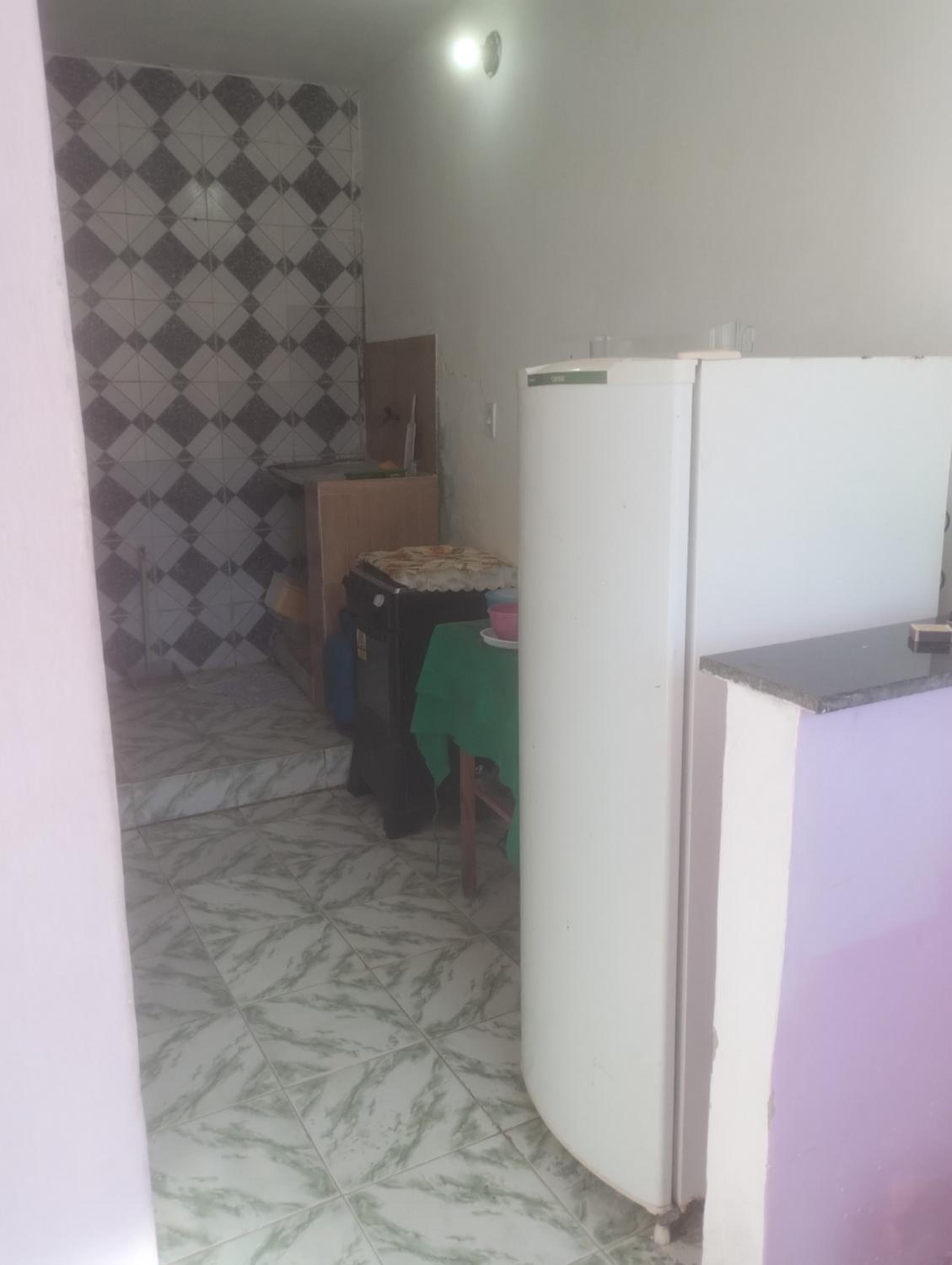 Casa 1 quarto amarela praia Cabuçu,Saubara