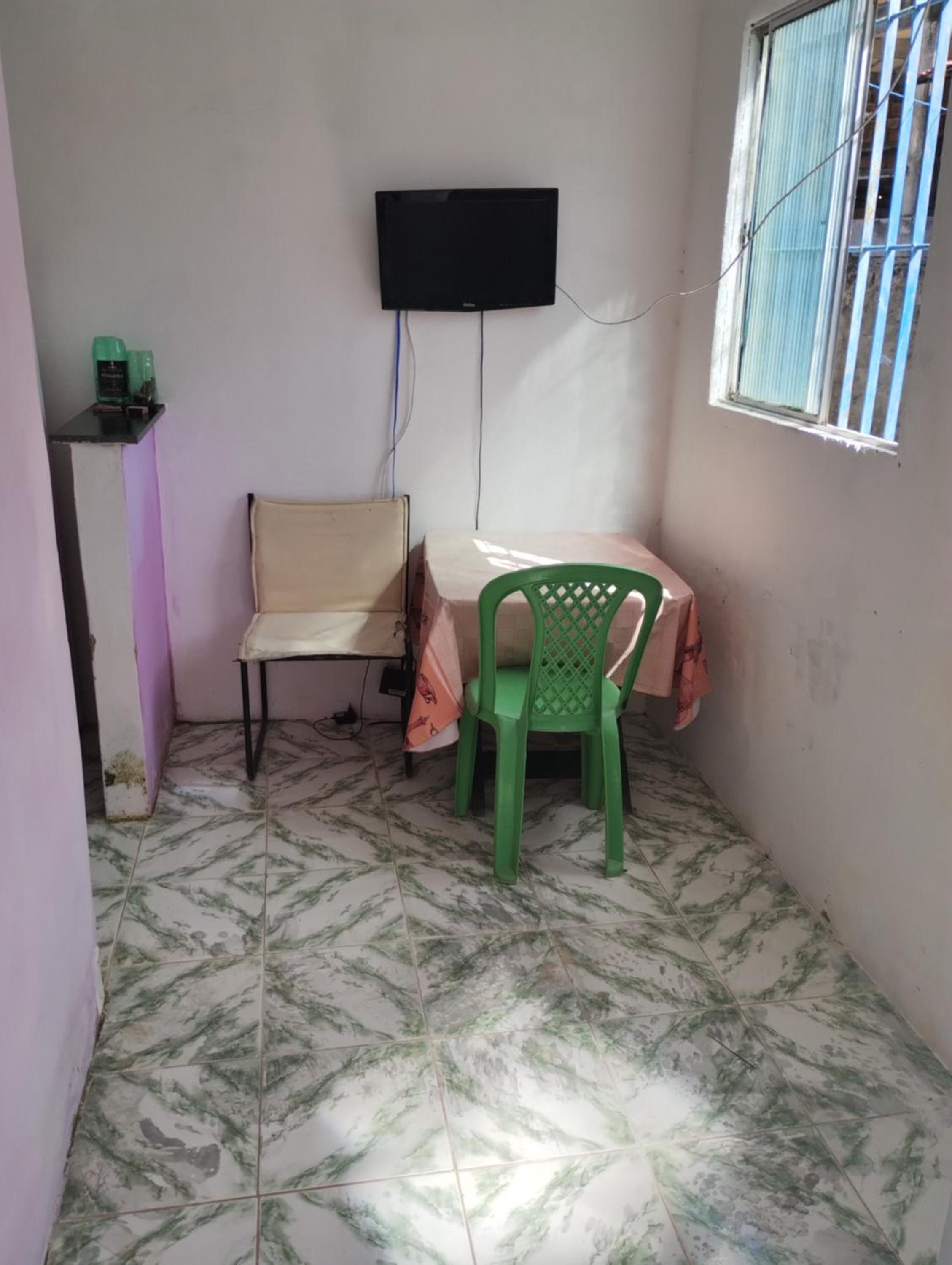 Casa 1 quarto amarela praia Cabuçu,Saubara