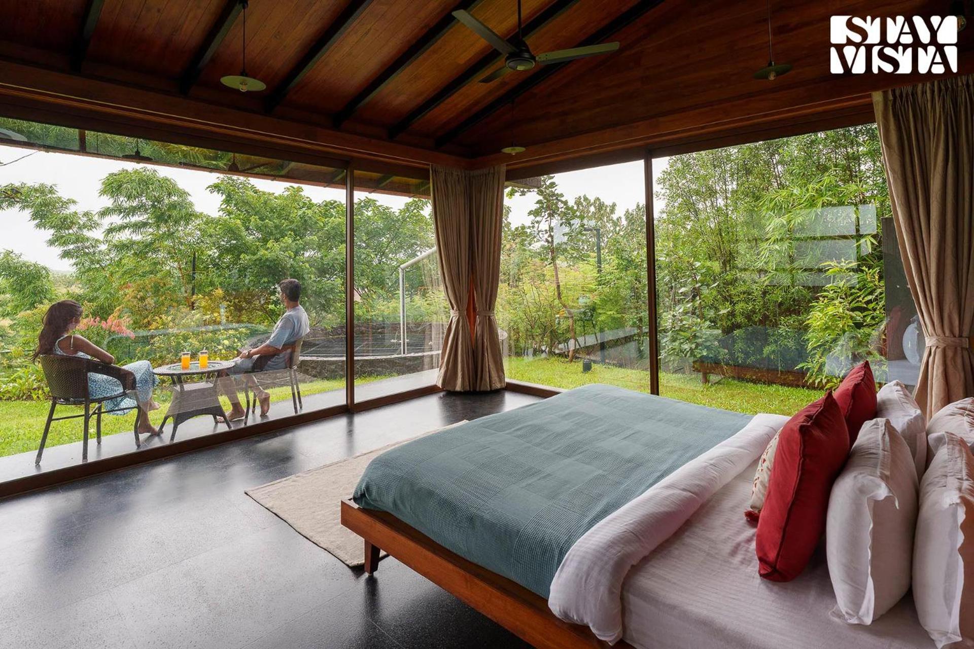 StayVista at Stonescape Villa with Pool, Lawn & Mountain View view 2
