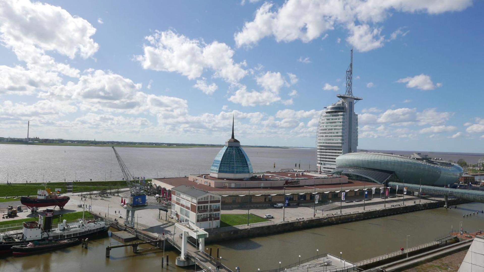 Weser-Panoramablick 10. OG. ColumbusCenter