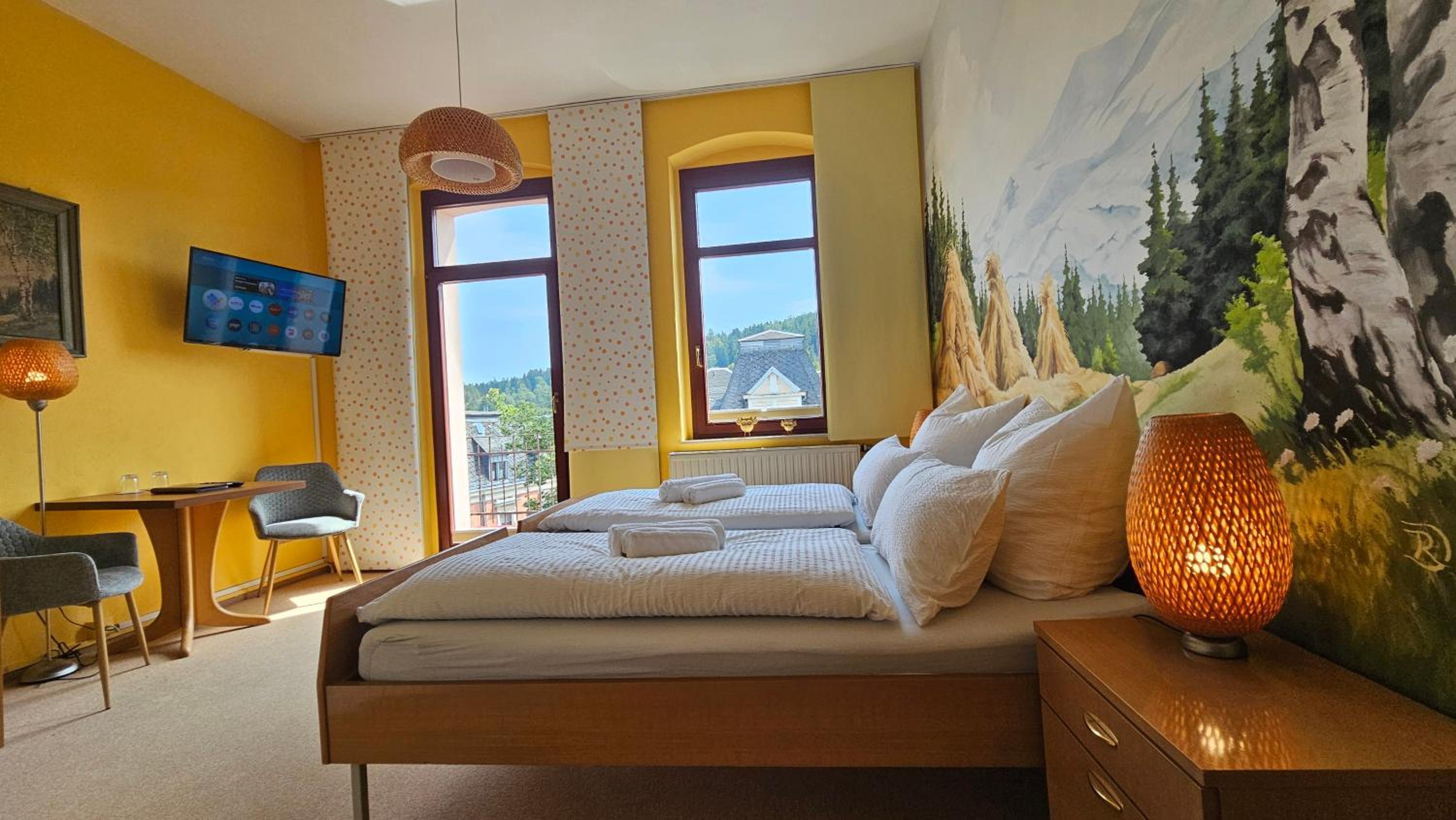 Pension Weiße Rose, Parkplatz, Frühstück, Wlan, Zentral