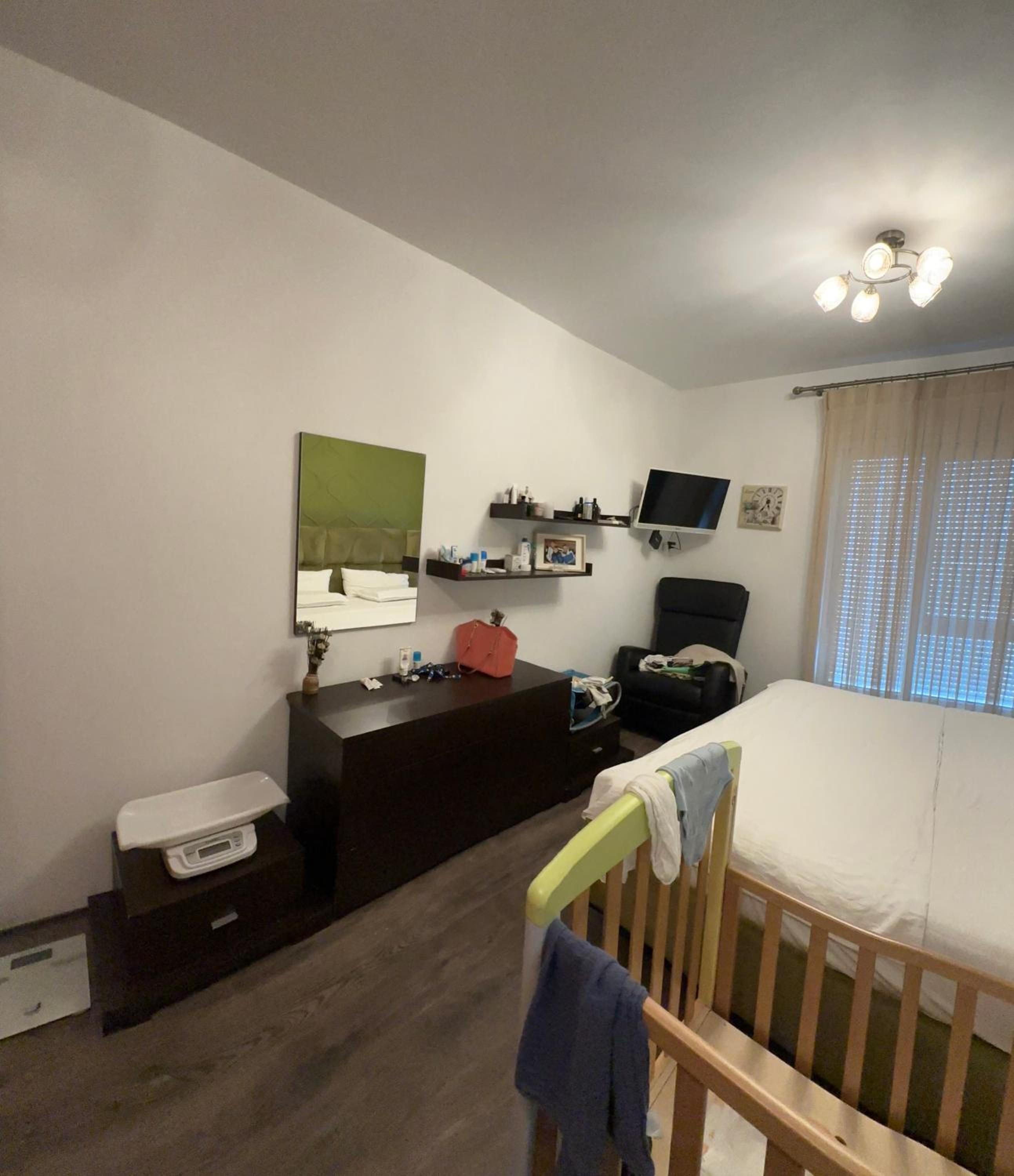 Apartment center of Tirana