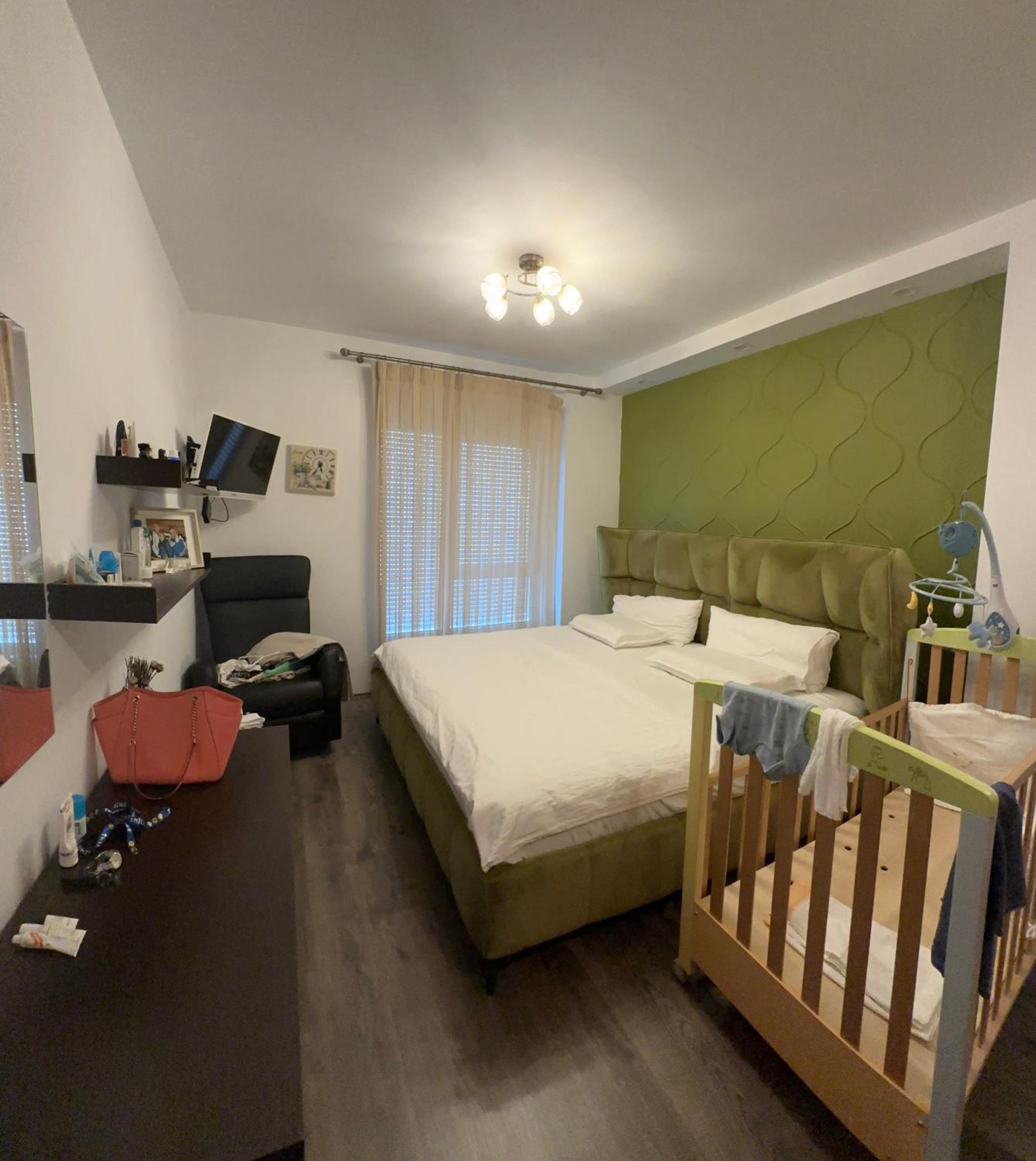 Apartment center of Tirana