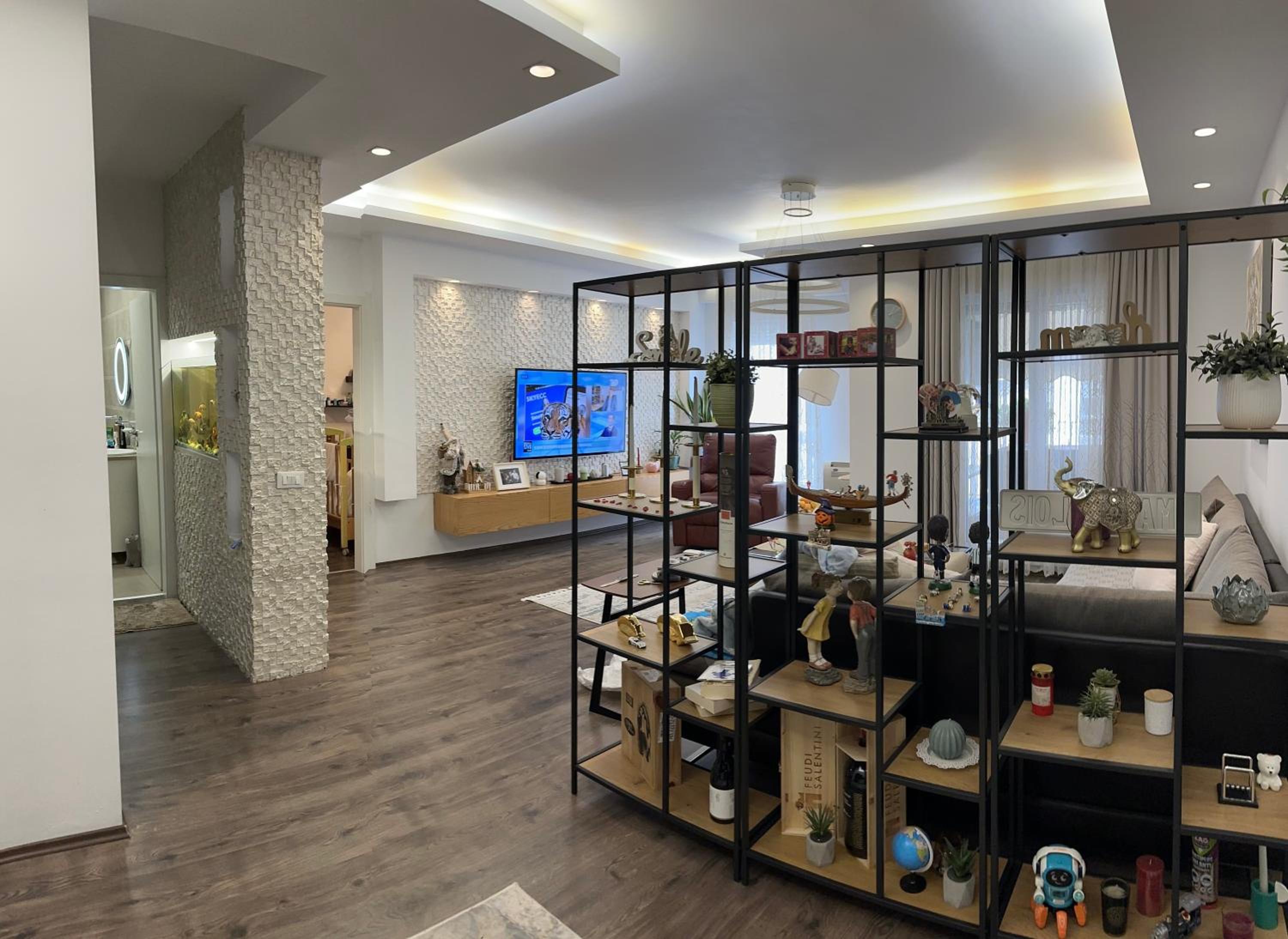 Apartment center of Tirana