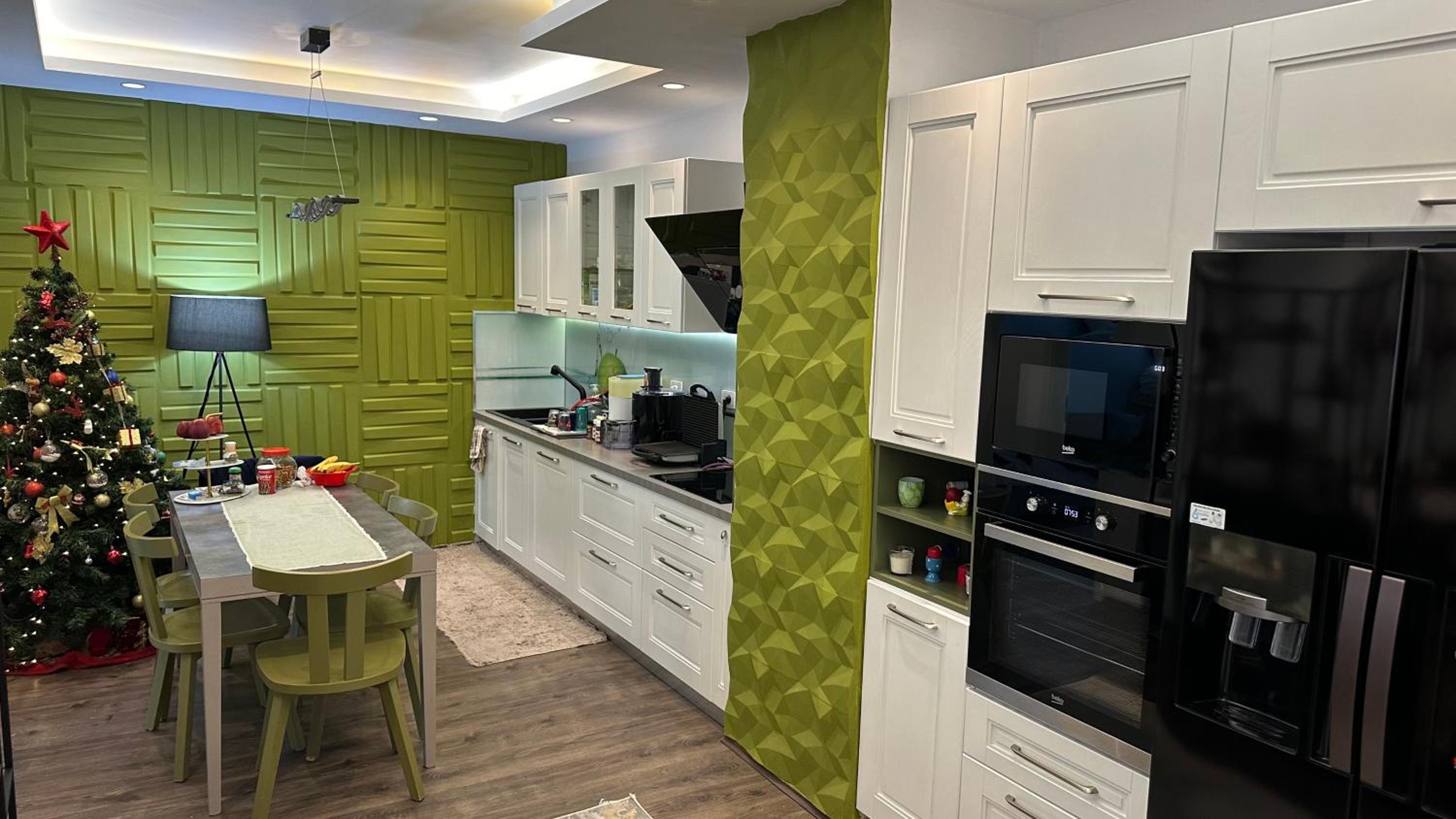 Apartment center of Tirana