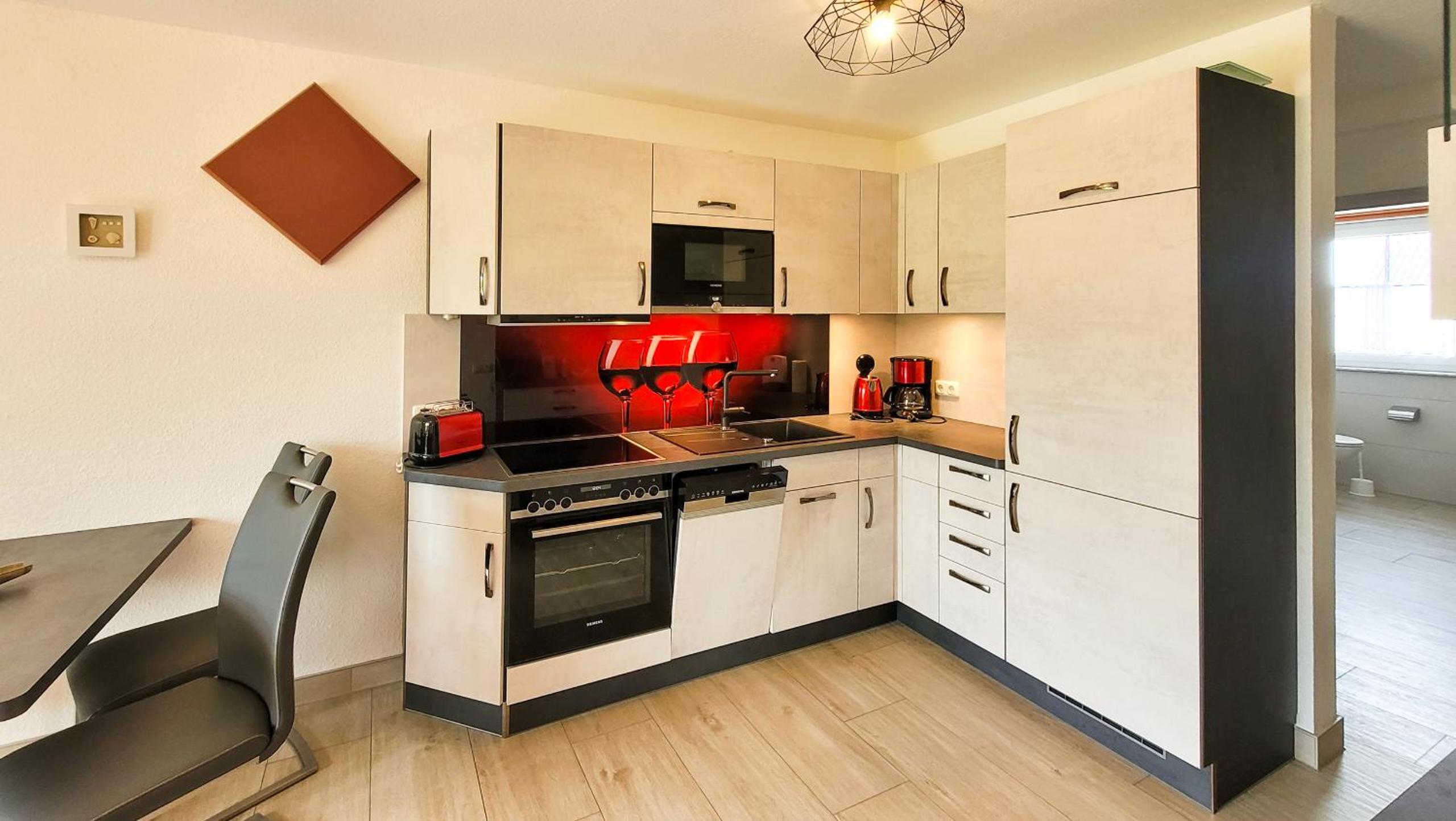 Ferienwohnung Gartentraum mit tollem Rasengarten