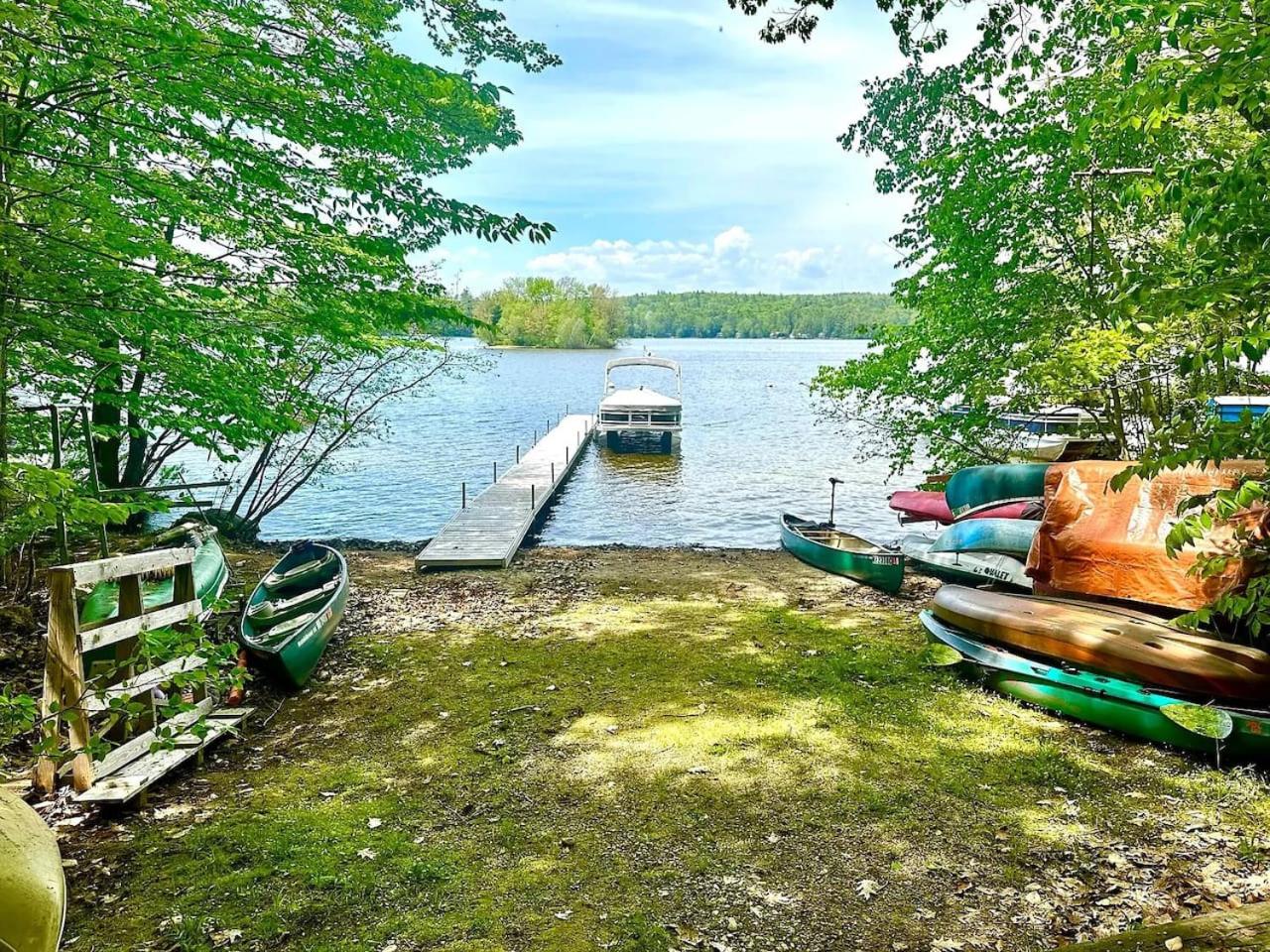 Waterfront Access with Kayaks Private Deck and a Firepit view 2
