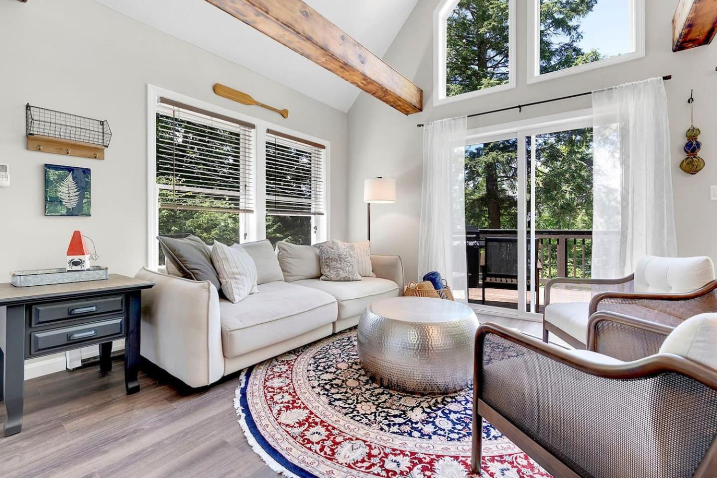 Waterfront Access with Kayaks Private Deck and a Firepit view 4