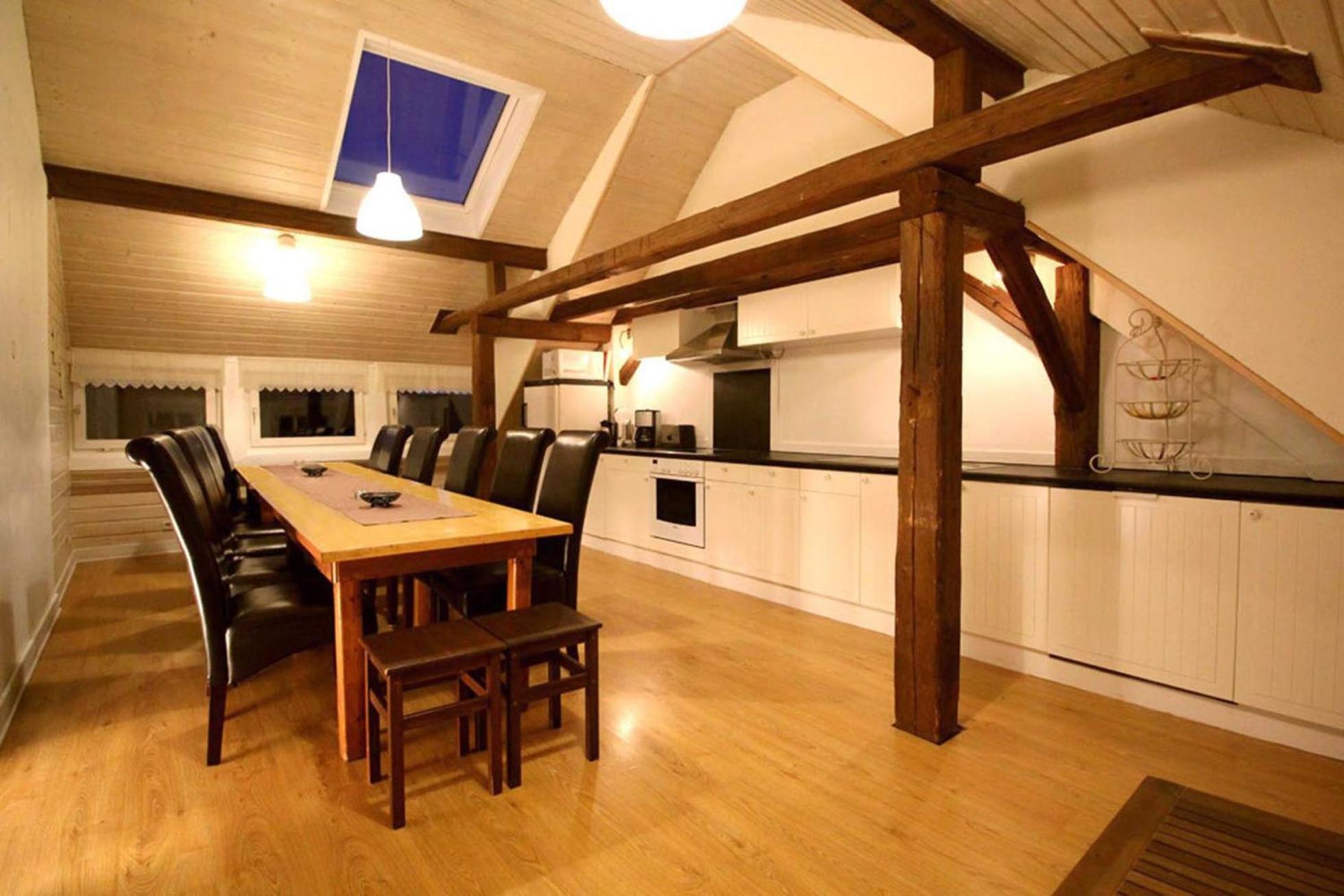 Apartment 180 qm BIBERBURG, in der romantischen Rödermühle an der Fränkischen Saale in Deutschlands Mitte, 8 km zur A7