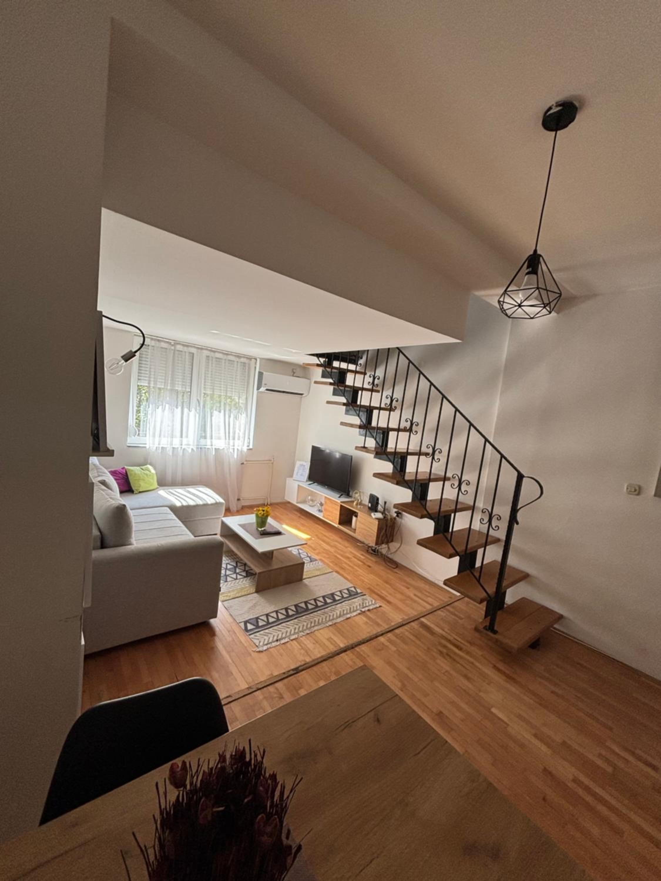 Mia’s duplex apartment view 2