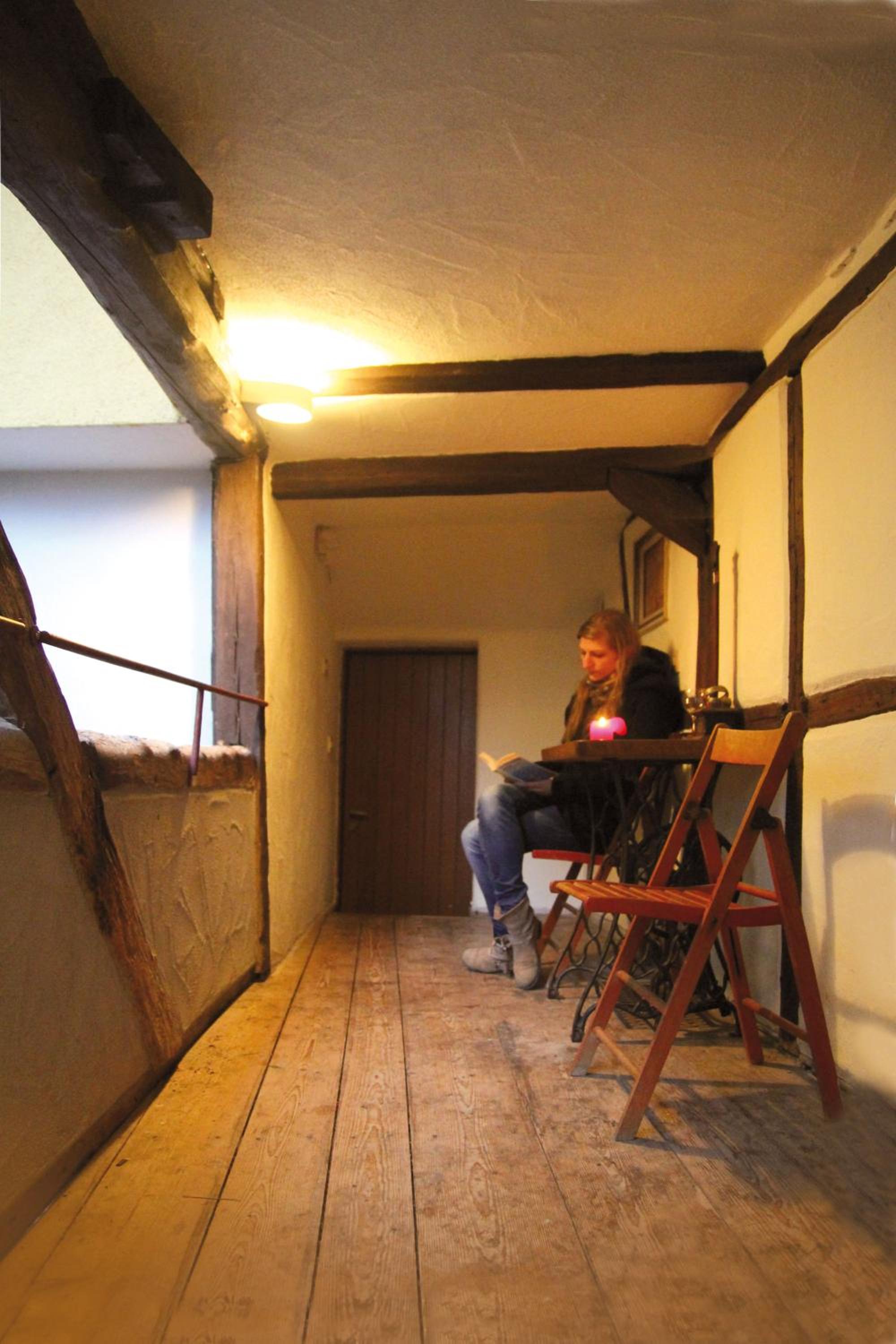 Apartment 175 qm SCHWANENNEST, in der romantischen Rödermühle an der Fränkischen Saale in Deutschlands Mitte, 8 km zur A7