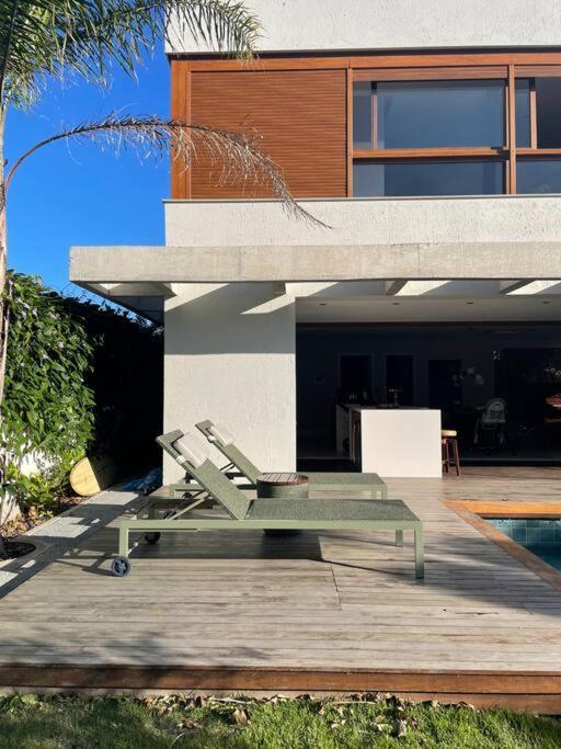 Pool Villa front sea Campeche beach private condo