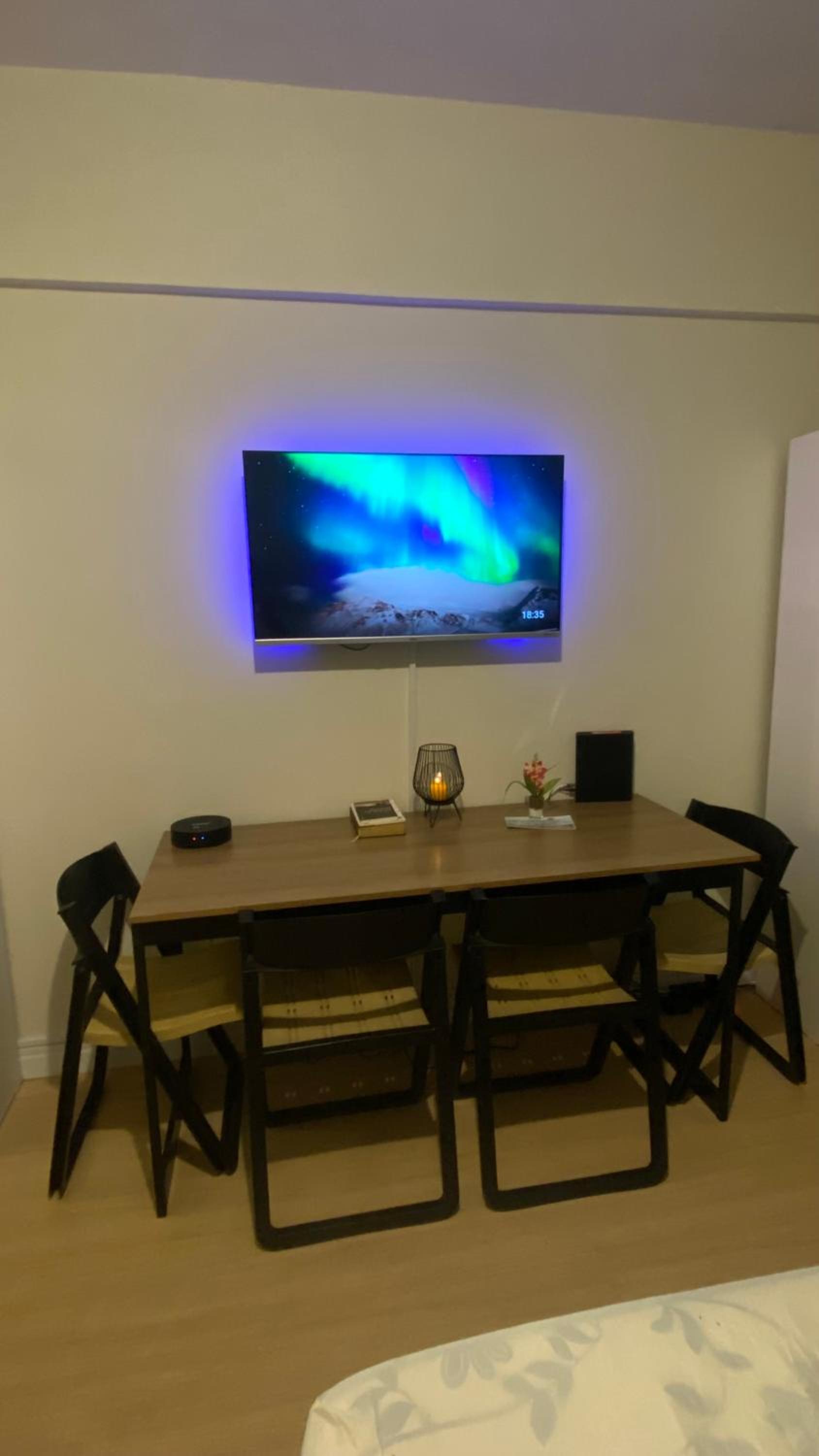Apartamento com Ar Condicionado na Praia Beira-mar