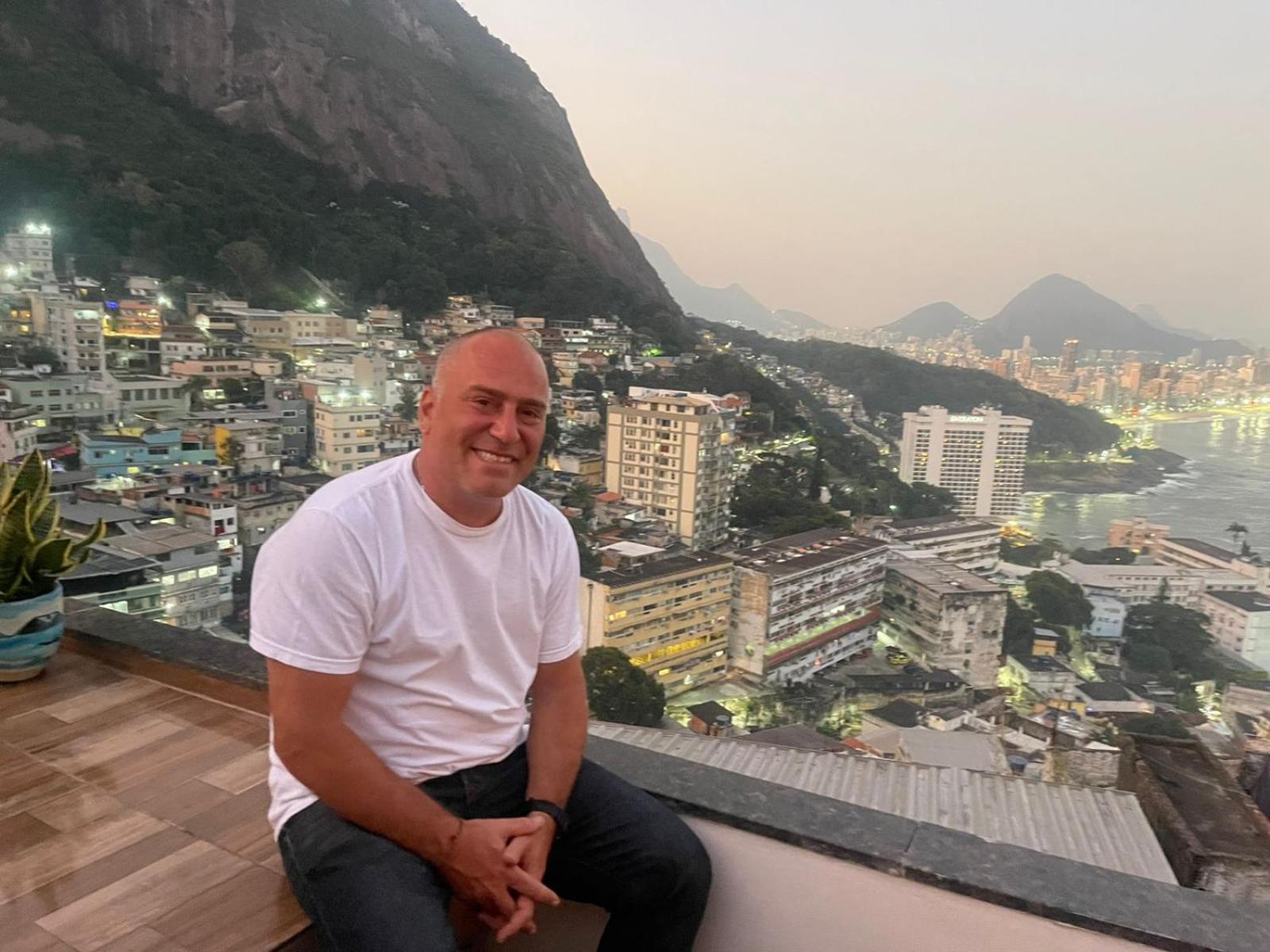 Casa beira mar com vista para o Cristo redentor