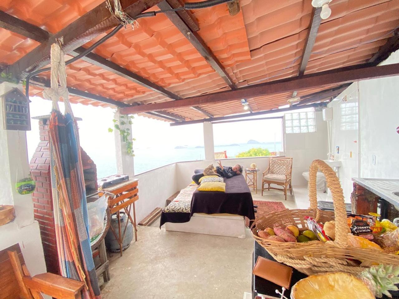 Casa beira mar com vista para o Cristo redentor