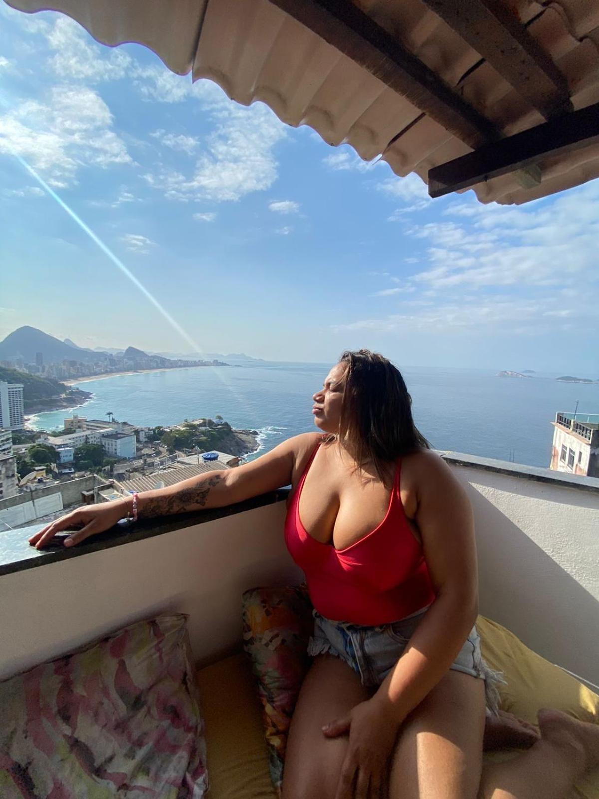 Casa beira mar com vista para o Cristo redentor