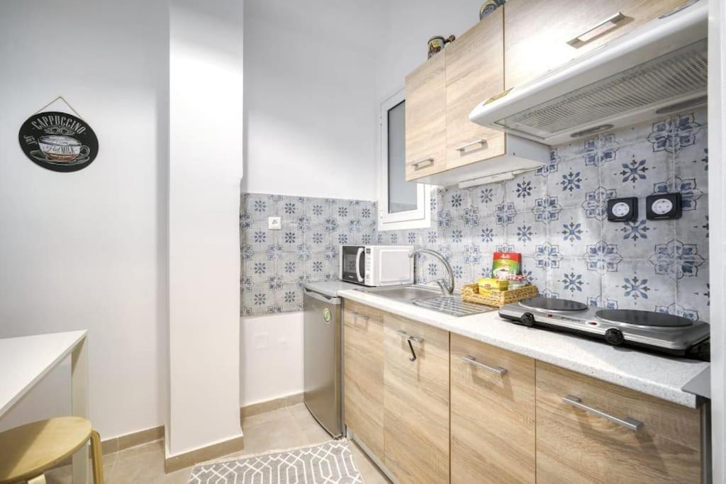 Bright colourful apartment city center