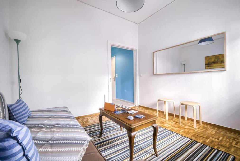 Bright colourful apartment city center