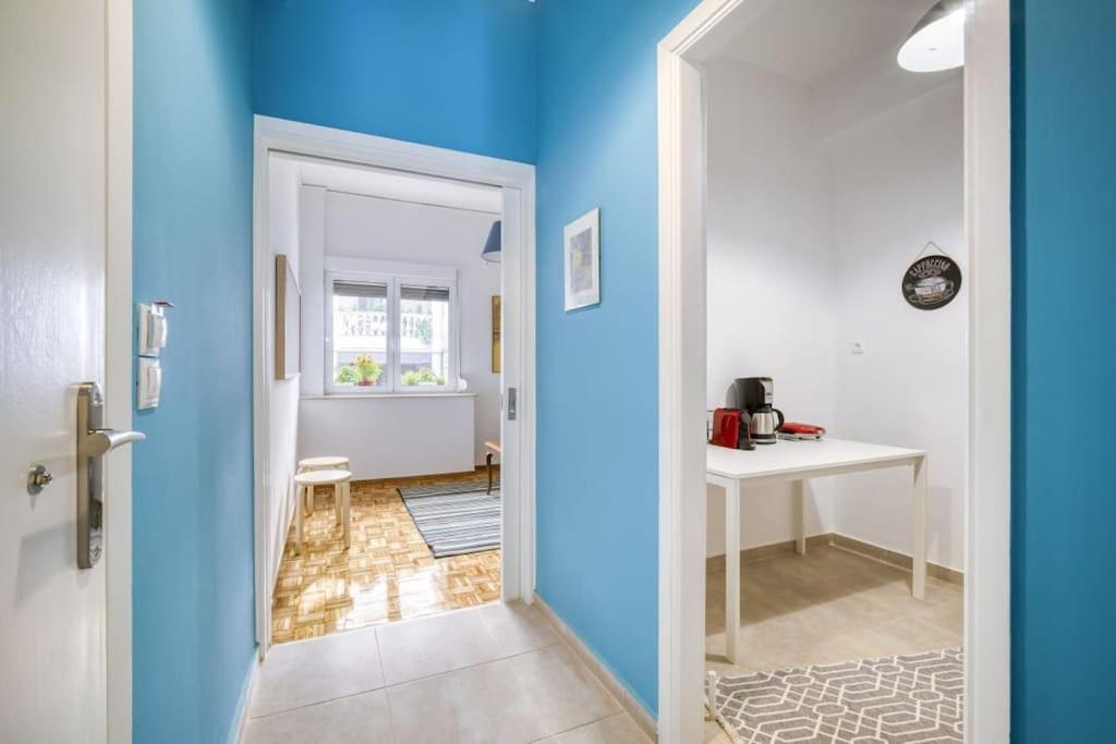 Bright colourful apartment city center