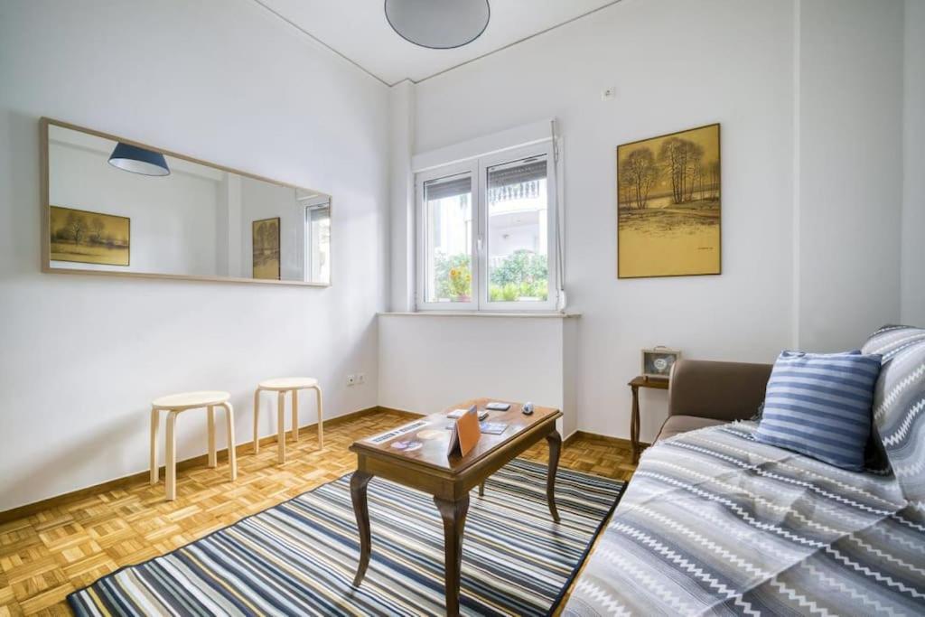 Bright colourful apartment city center