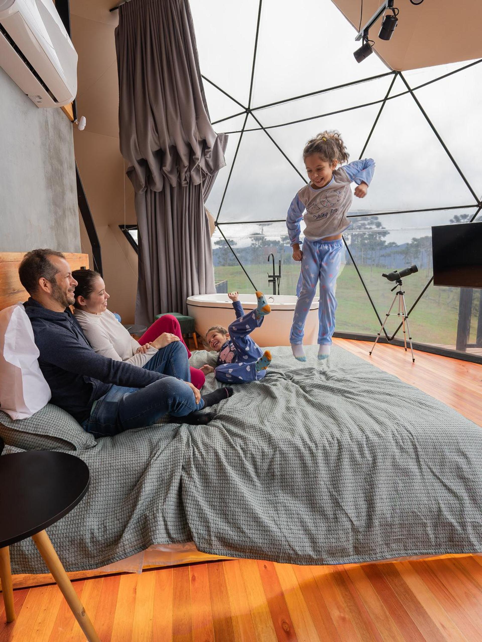 Orion Glamping Hospedagem Domo Geodésico em Urubici