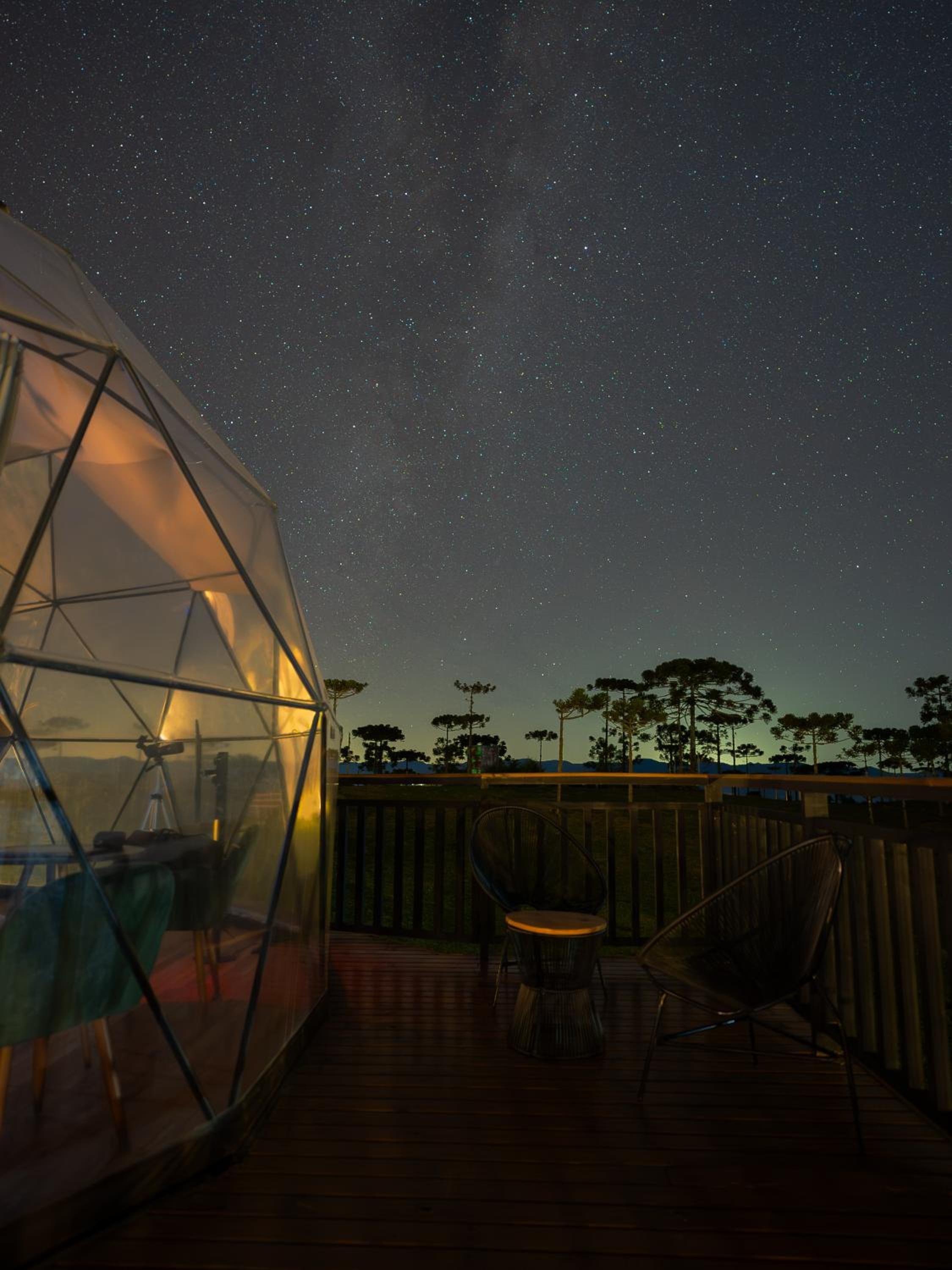 Orion Glamping Hospedagem Domo Geodésico em Urubici